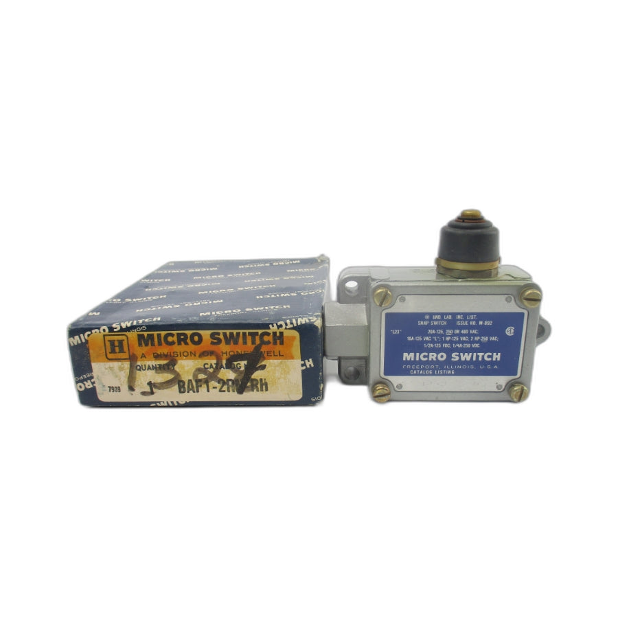 MICRO SWITCH BAF1-2RNRH 480VAC 20A NSMP