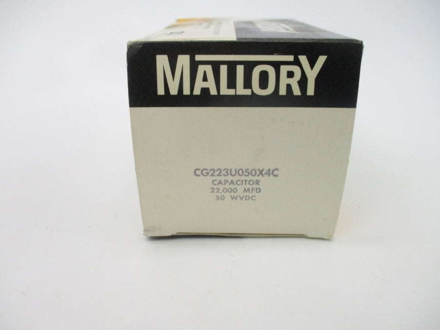 MALLORY CG223U050X4C 50VDC NSMP