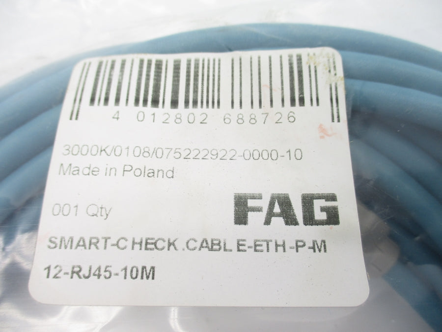 FAG SMART-CHECK.CABLE-ETH-P-M12-RJ45-10M NSMP