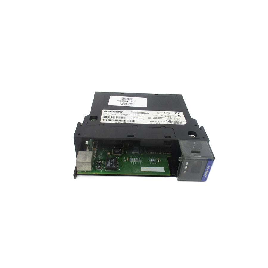ALLEN BRADLEY 1756-ENBT SER. A F/W 3.9 24VDC REV. P01 (NO DOOR) NSNP