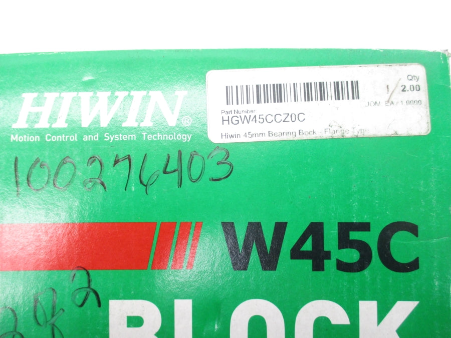 HIWIN HGW45CCZ0C NSMP