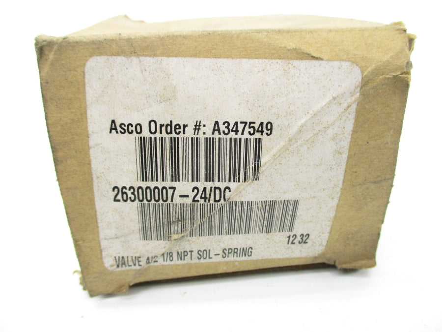 ASCO 26300007-24/DC 24VDC NSMP