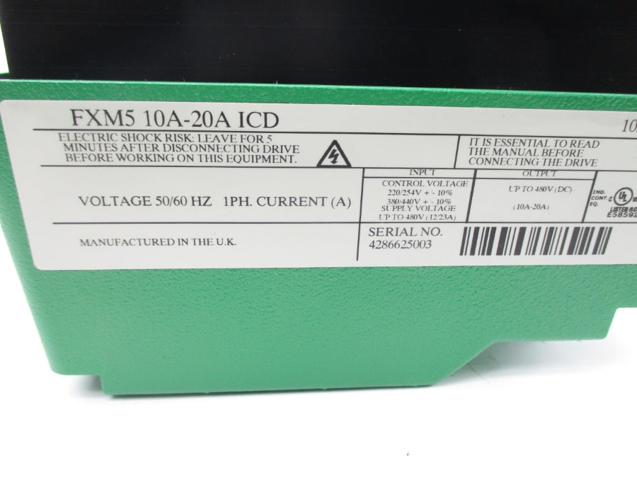 CONTROL TECHNIQUES FXM510A-20A-ICD 480V 12/23A NSNP