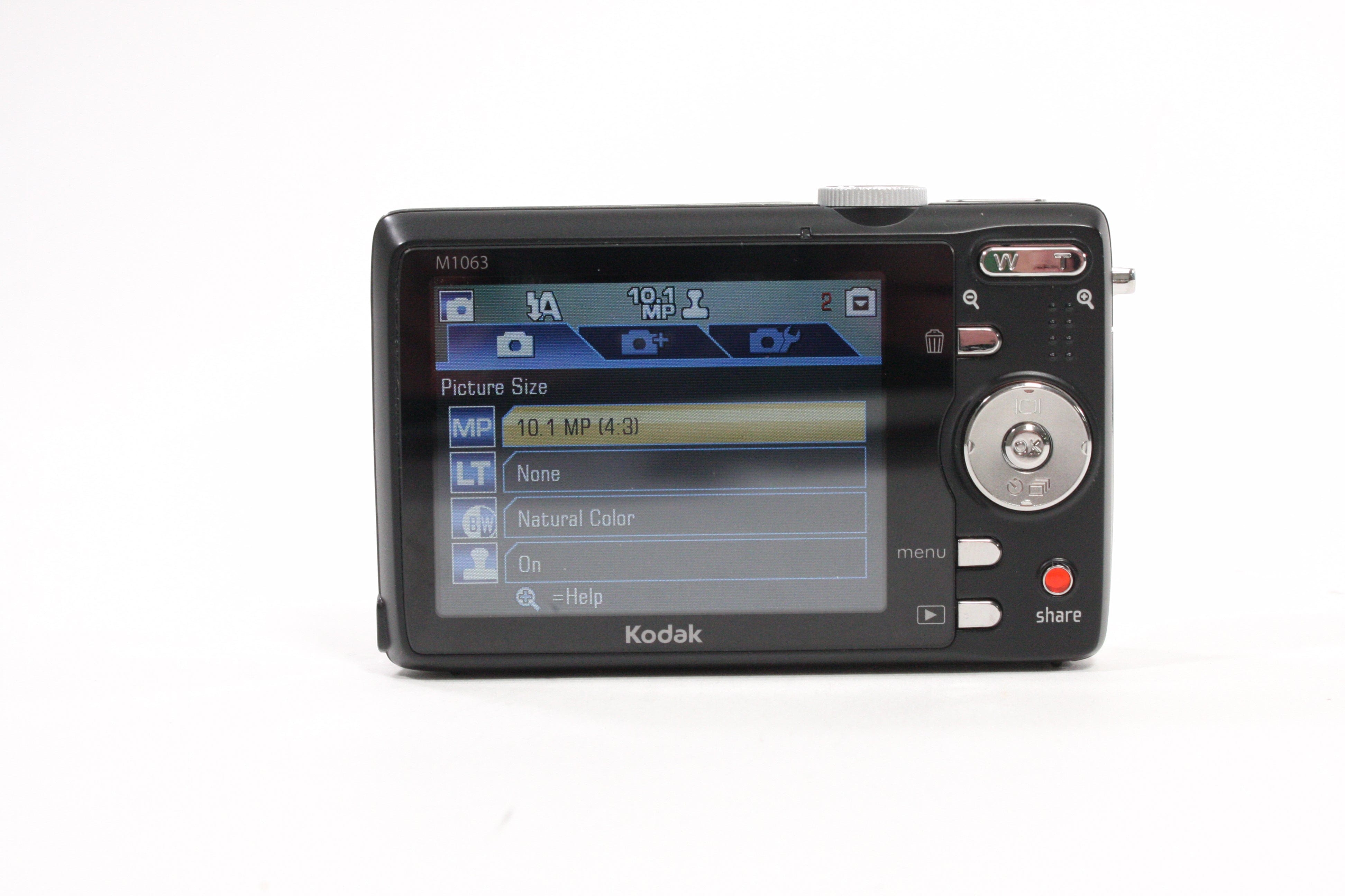 Kodak Easy Share M1063 Digital Point-and-Shoot Camera (Black)