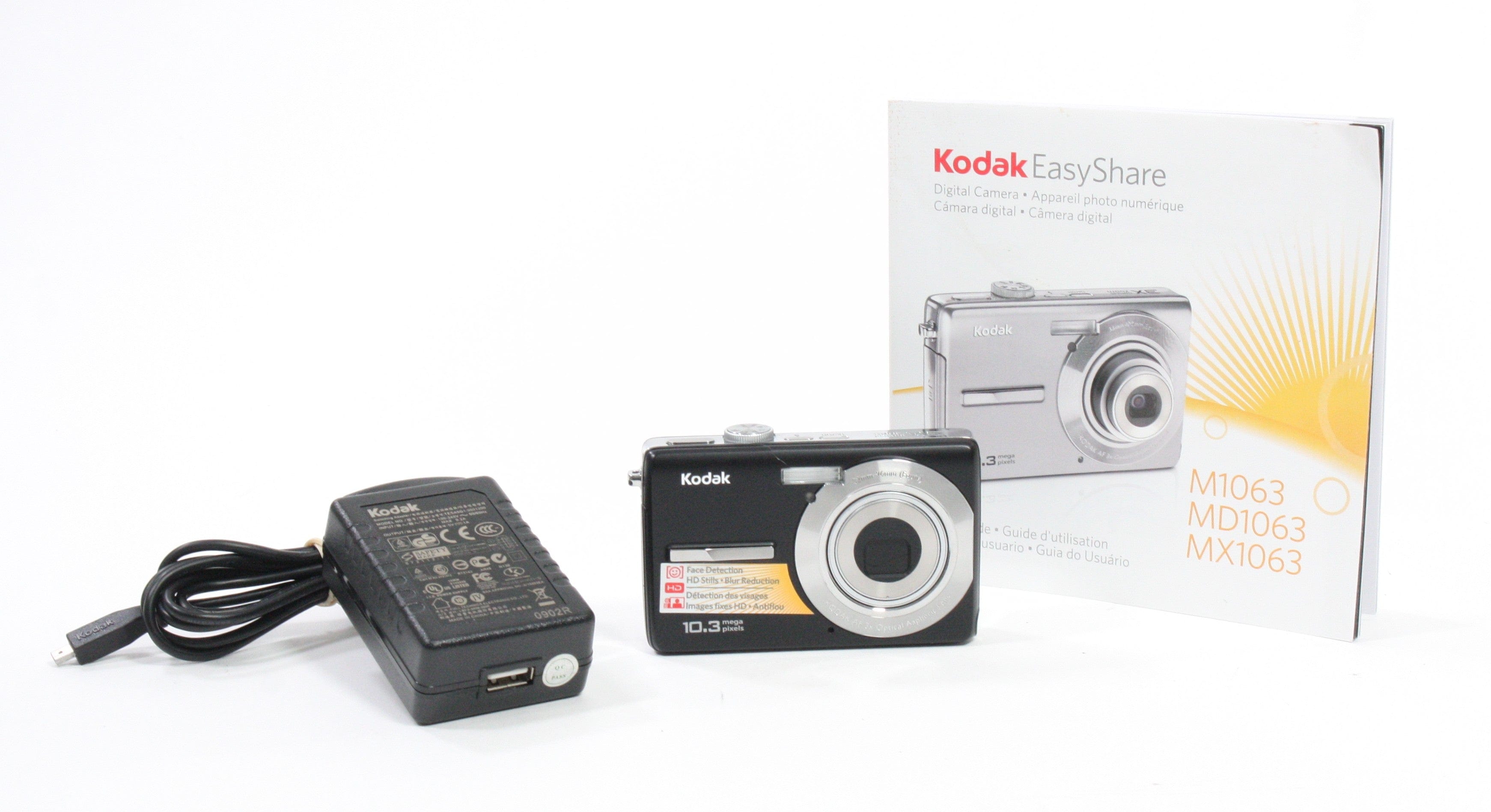 Kodak Easy Share M1063 Digital Point-and-Shoot Camera (Black)