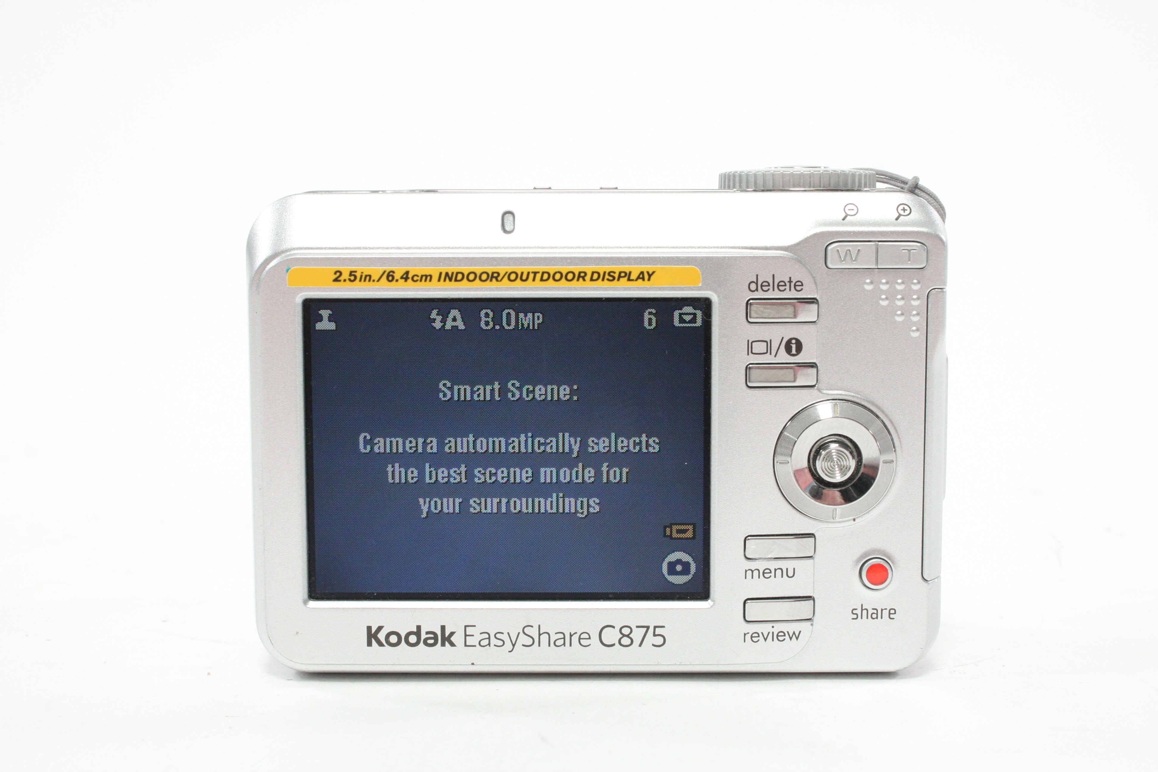 Kodak EasyShare C875 Digital Camera 5x Zoom 8.0mp, AS-IS