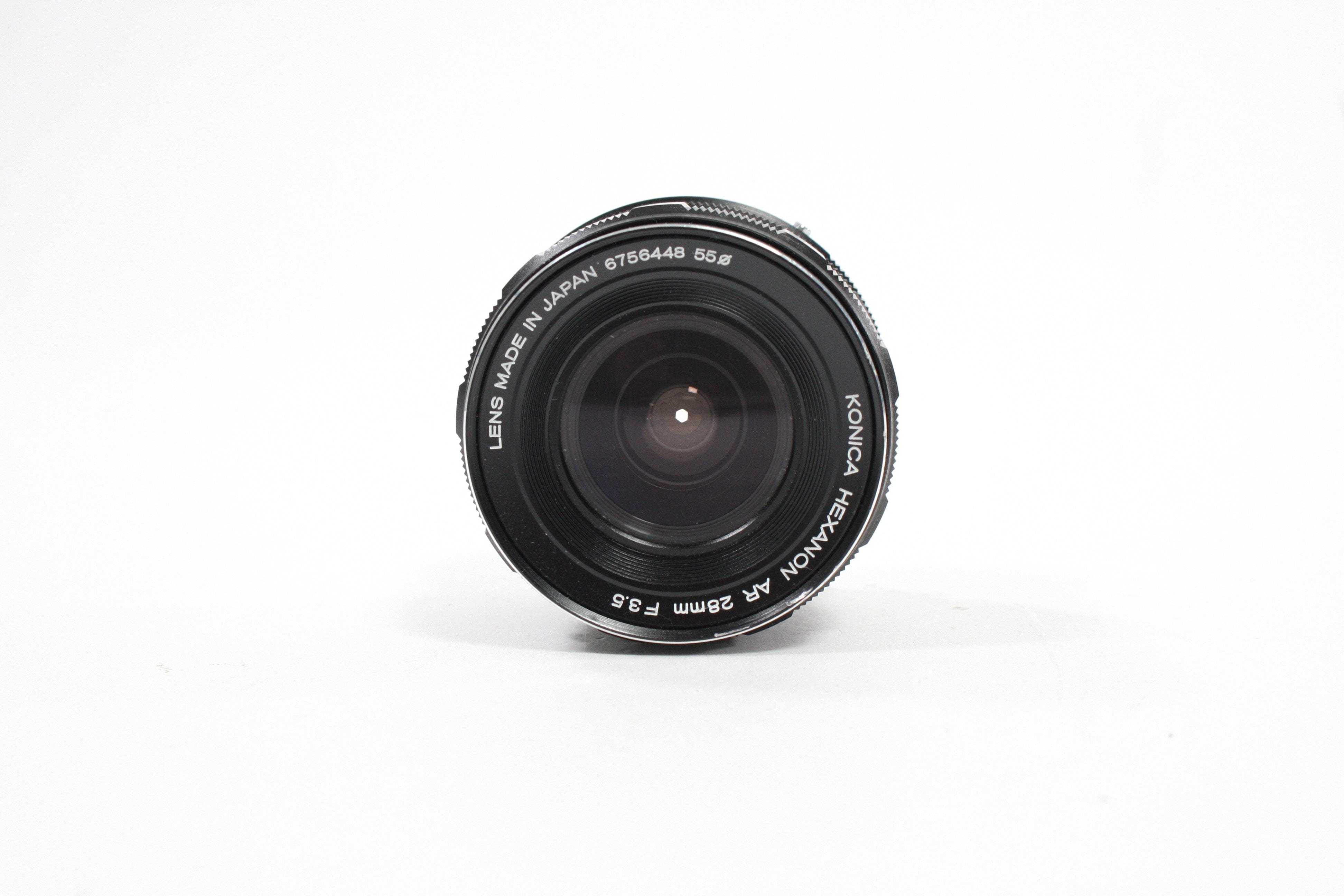 Konica 28mm f/3.5 Hexanon for Konica AR Mount