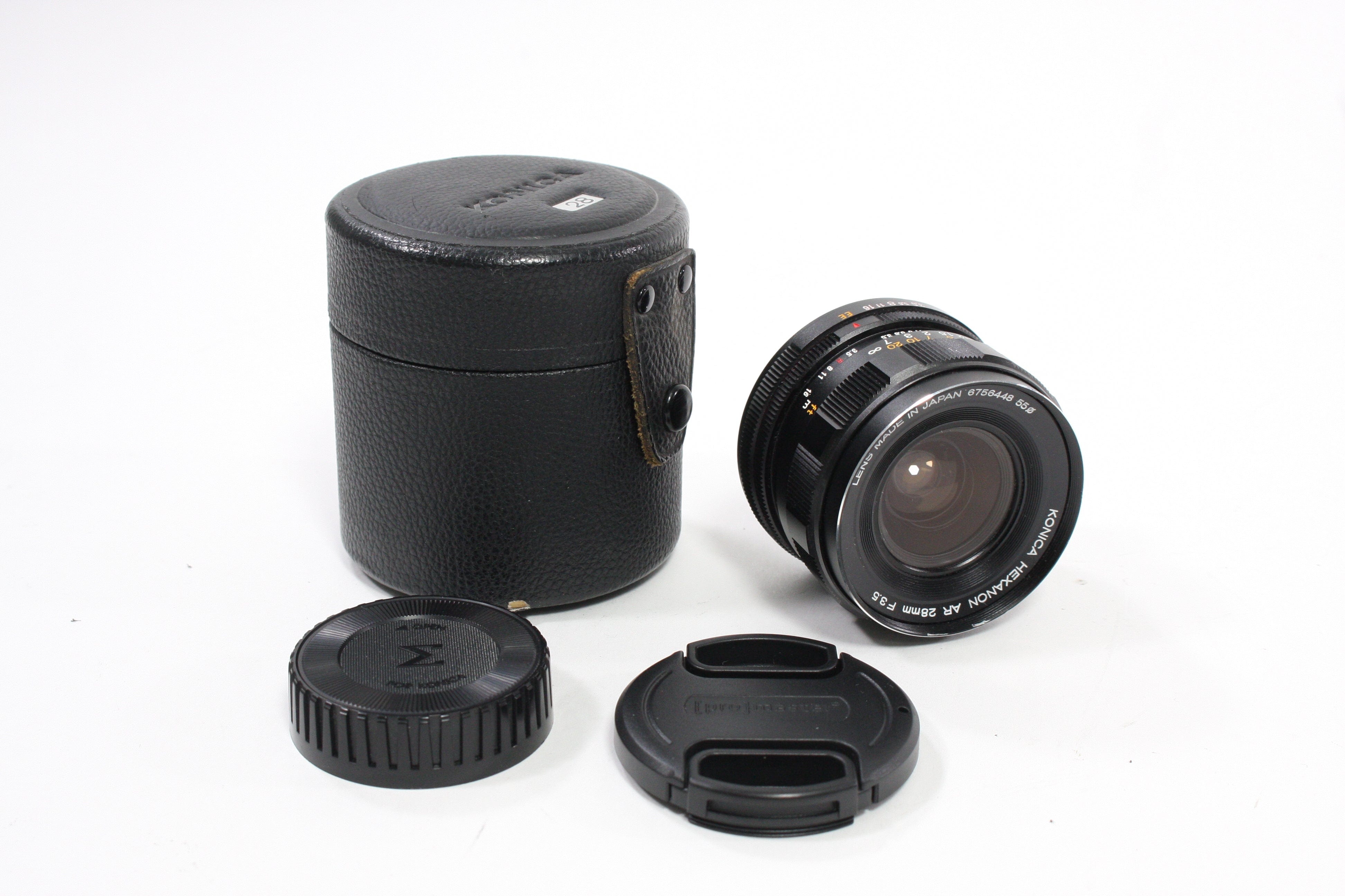Konica 28mm f/3.5 Hexanon for Konica AR Mount