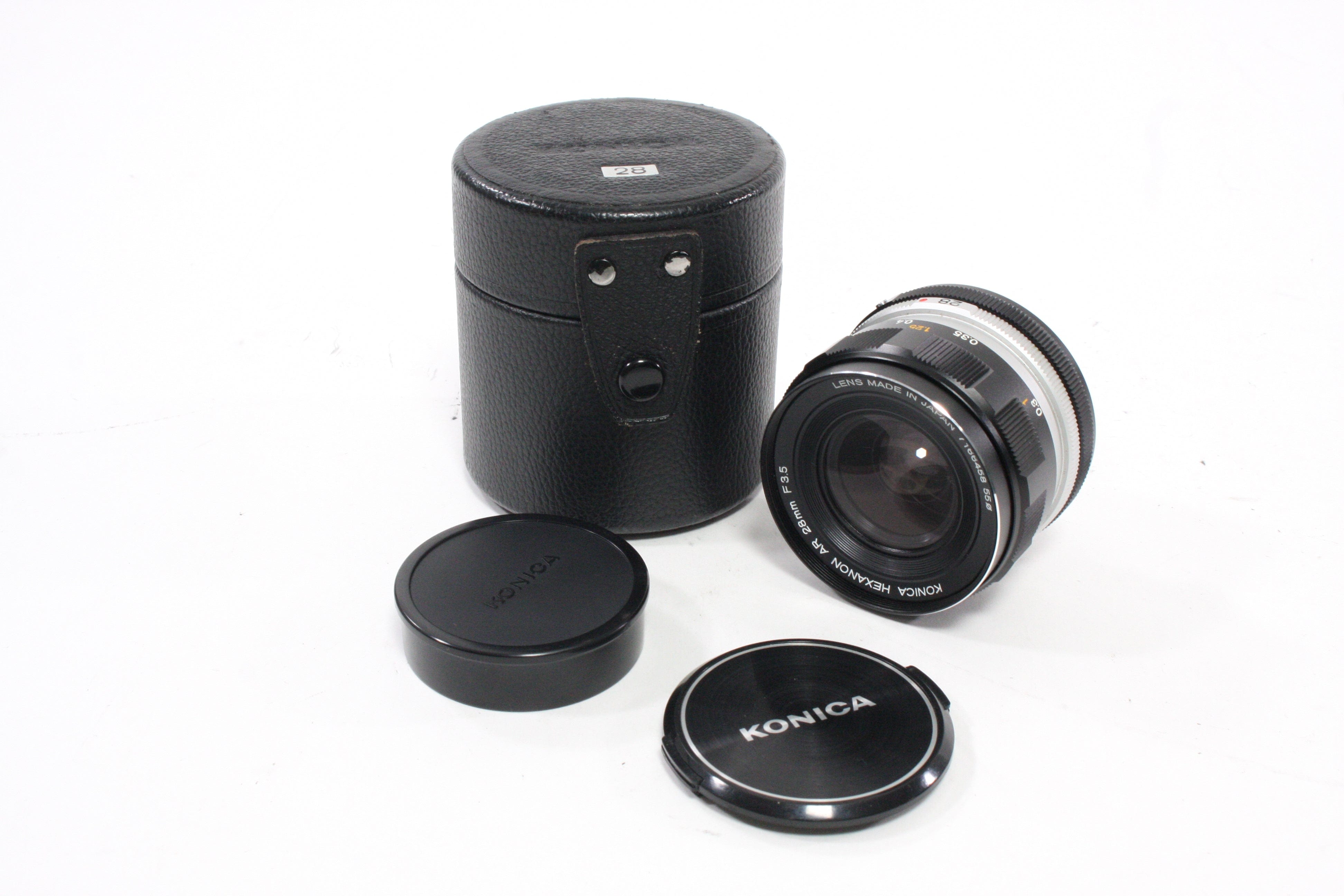 Konica 28mm f/3.5 Lens for Konica AR Mount