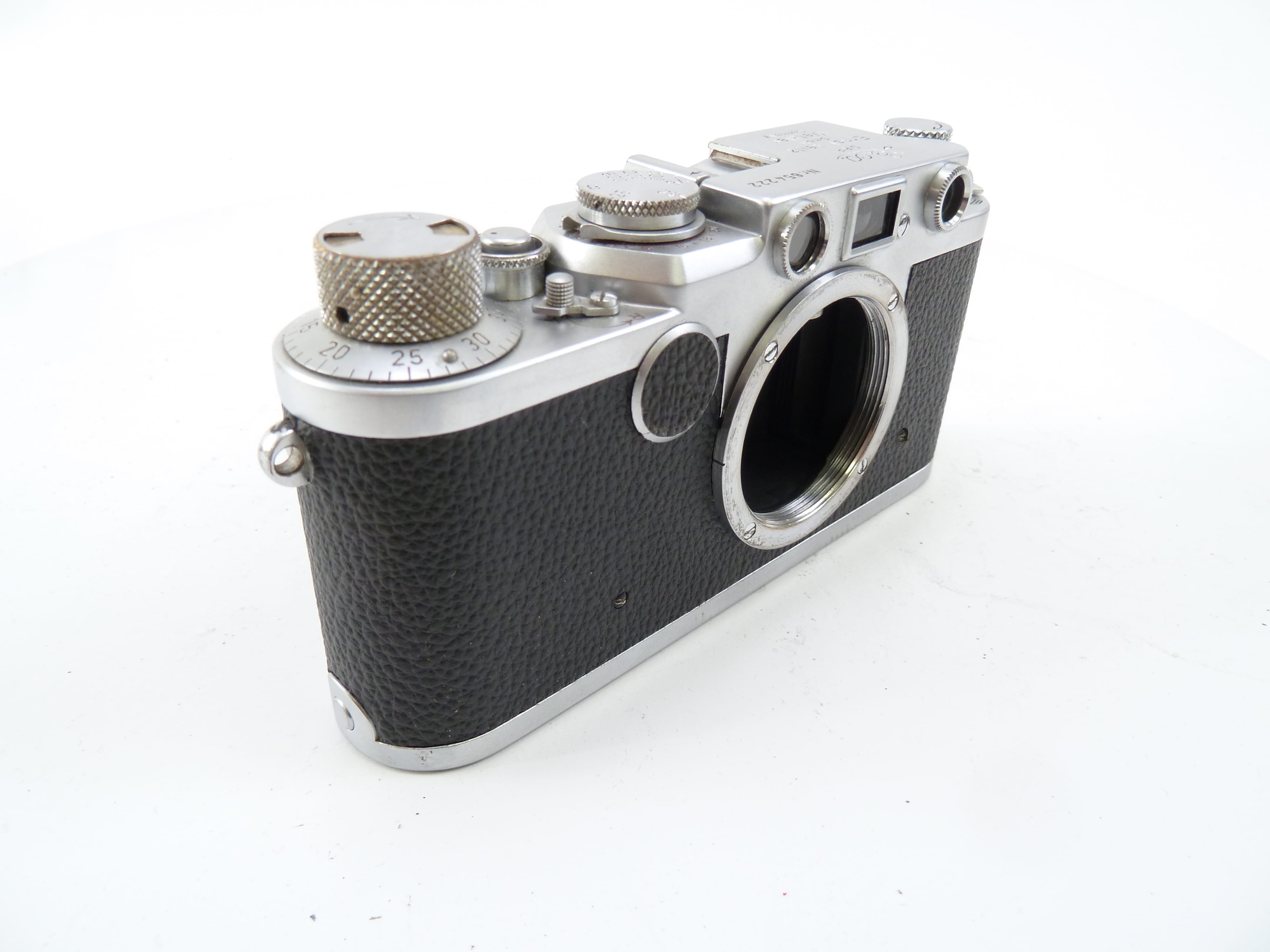 Leica IIf Red Dial 35MM Camera Body AS IS