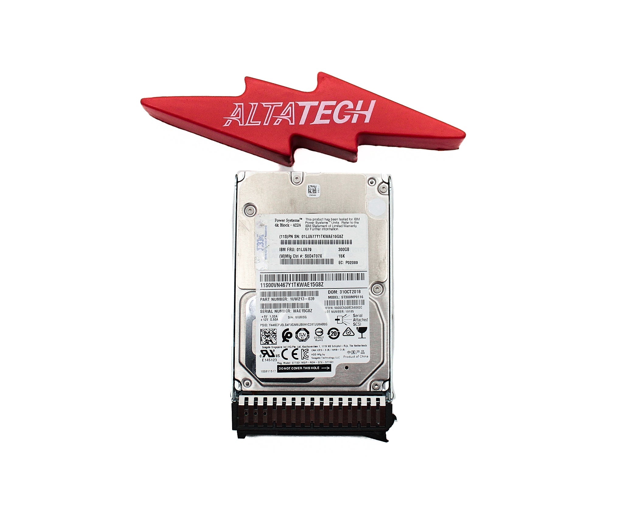 Lenovo 01LU579 300GB 15K SFF3 4K Cached HDD