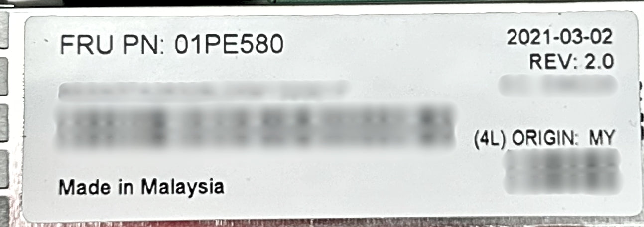 Lenovo 01PE580 32GB SFP+ Emulex LPE35002 DP HBA FH