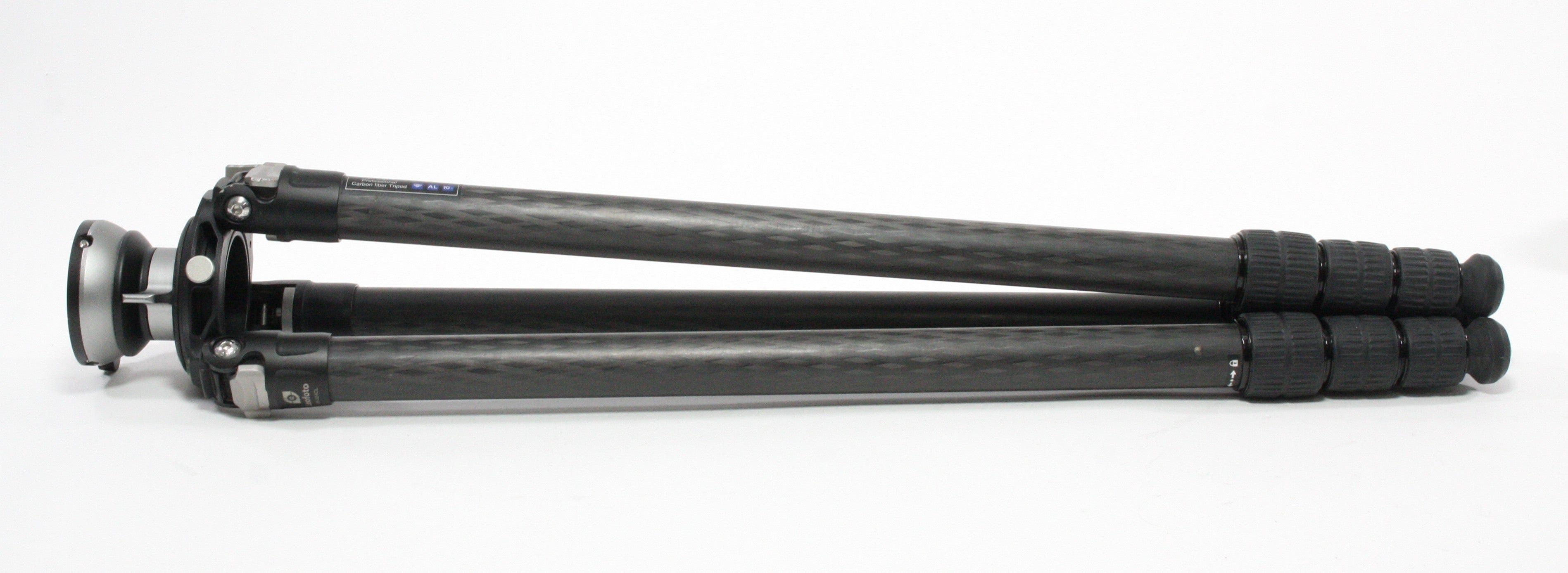 Leofoto LM-324C Carbon Fiber Tripod with 75mm Video Bowl+Platform and Leofoto YB-75LD. Bag Included.