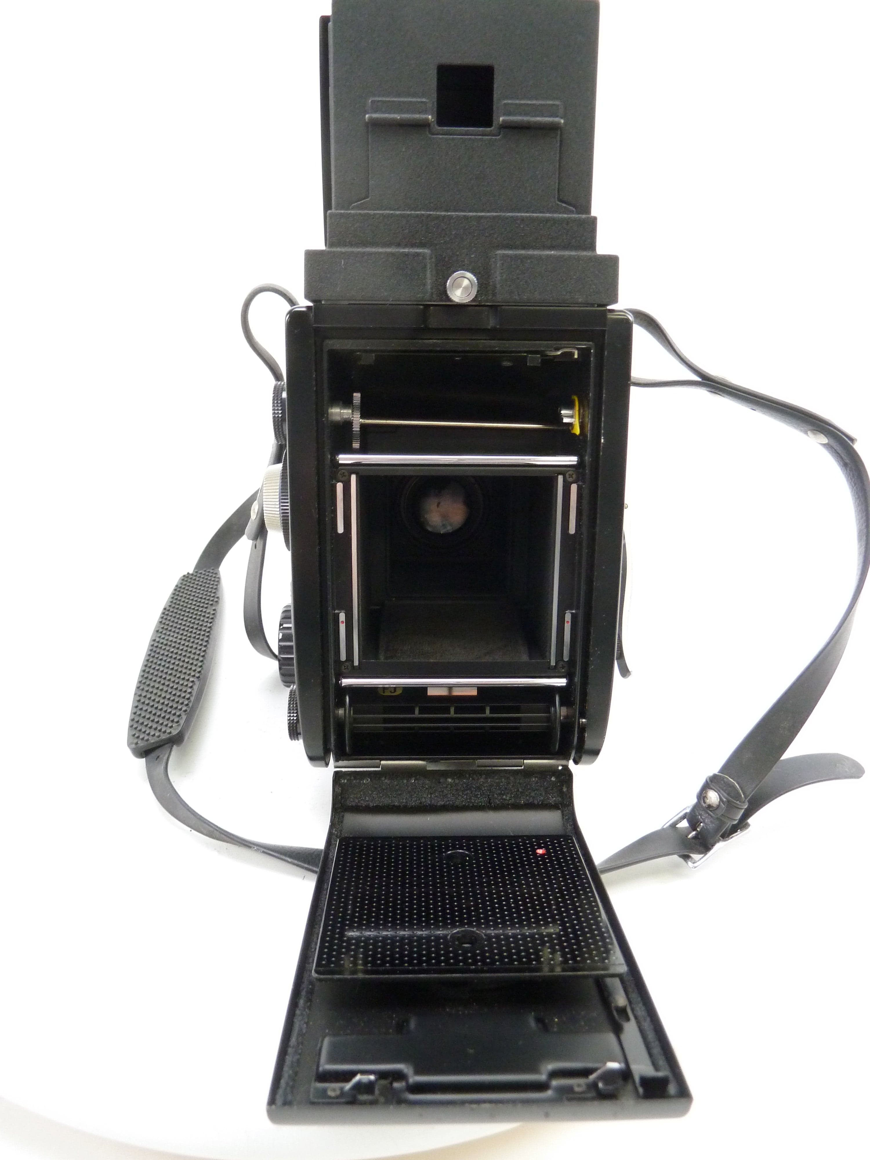 Mamiya 330F Twin Lens Reflex Camera Outfit with 80MM f2.8 Blue Dot Lens