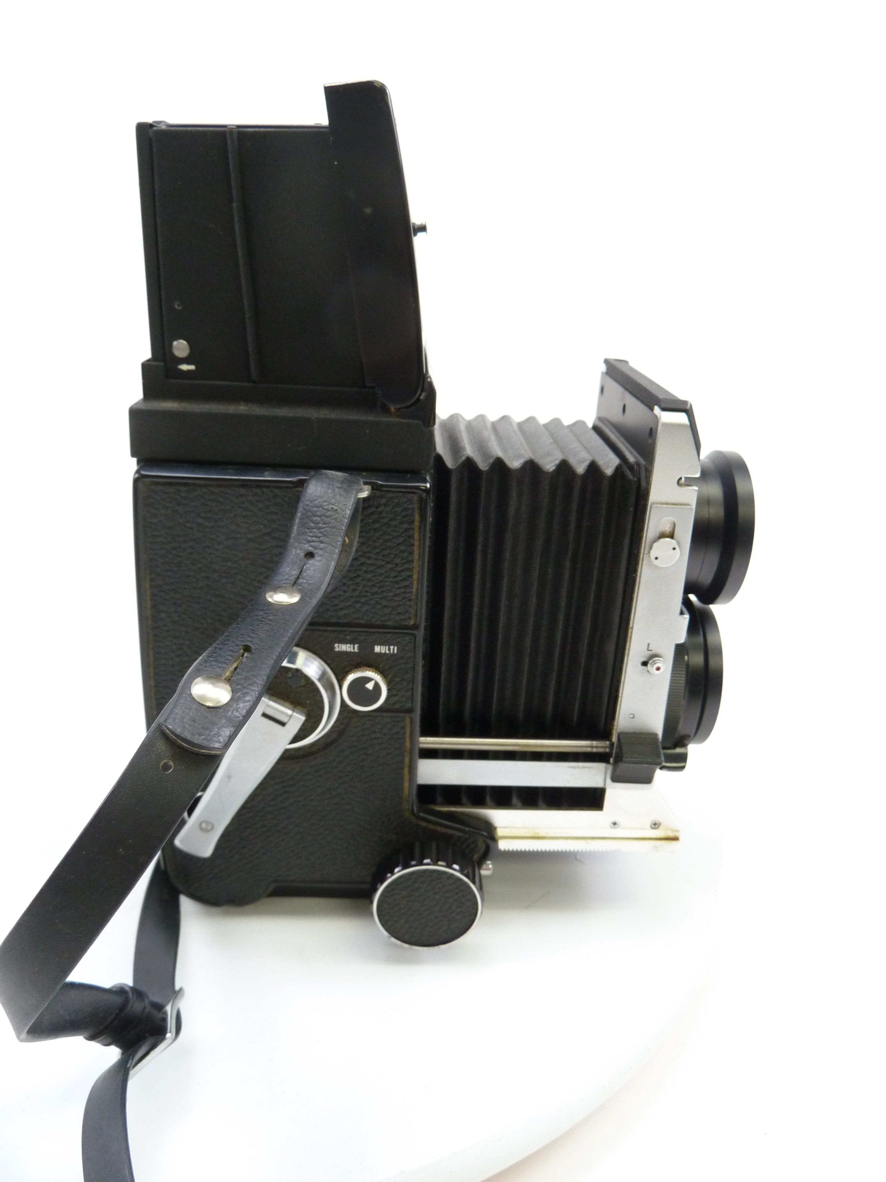 Mamiya 330F Twin Lens Reflex Camera Outfit with 80MM f2.8 Blue Dot Lens