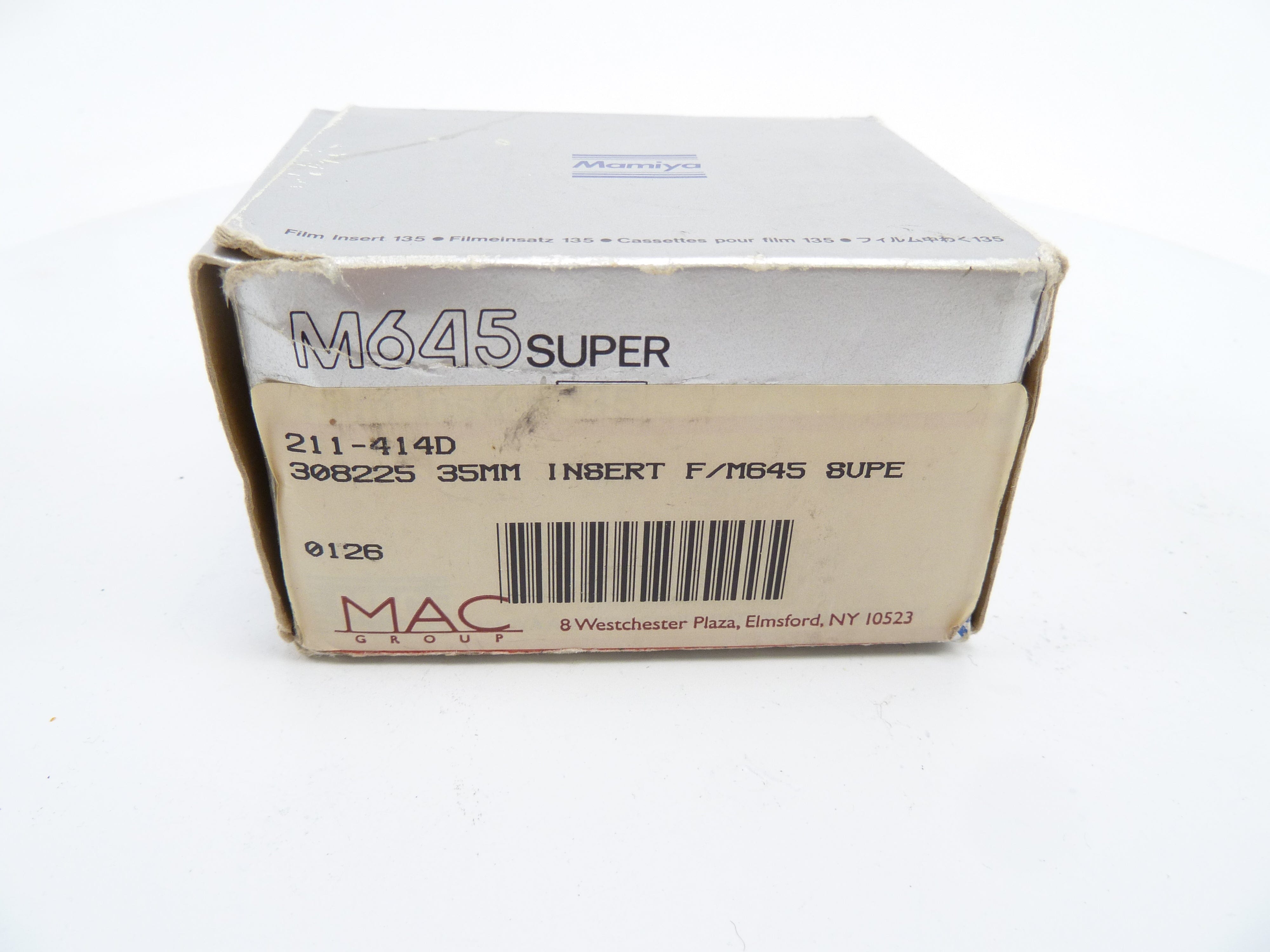 Mamiya 645 35MM Film Insert for the 35MM Film Back