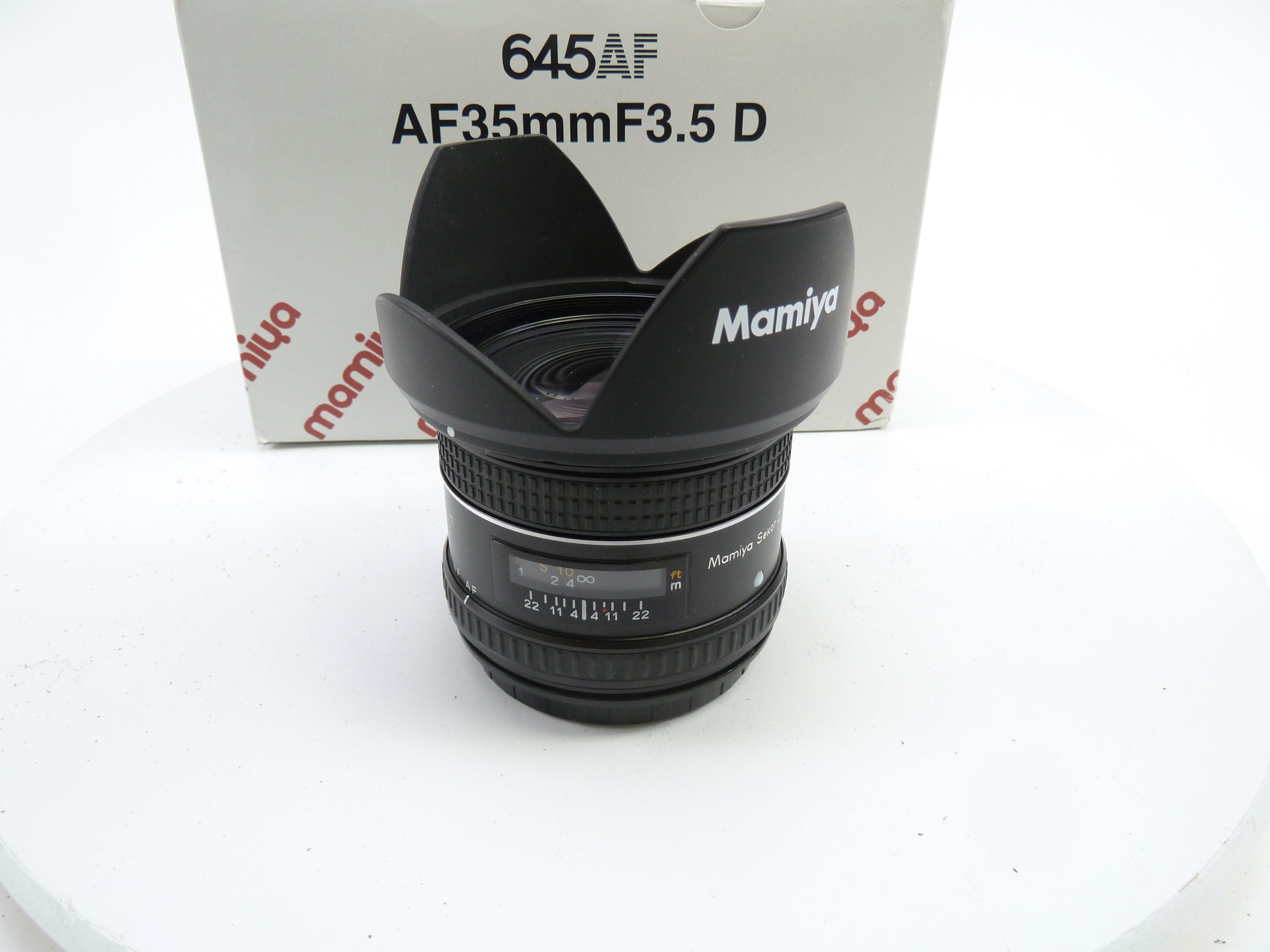 Mamiya 645 AF 35MM F3.5 "D" Series Ultra Wide Angle Lens