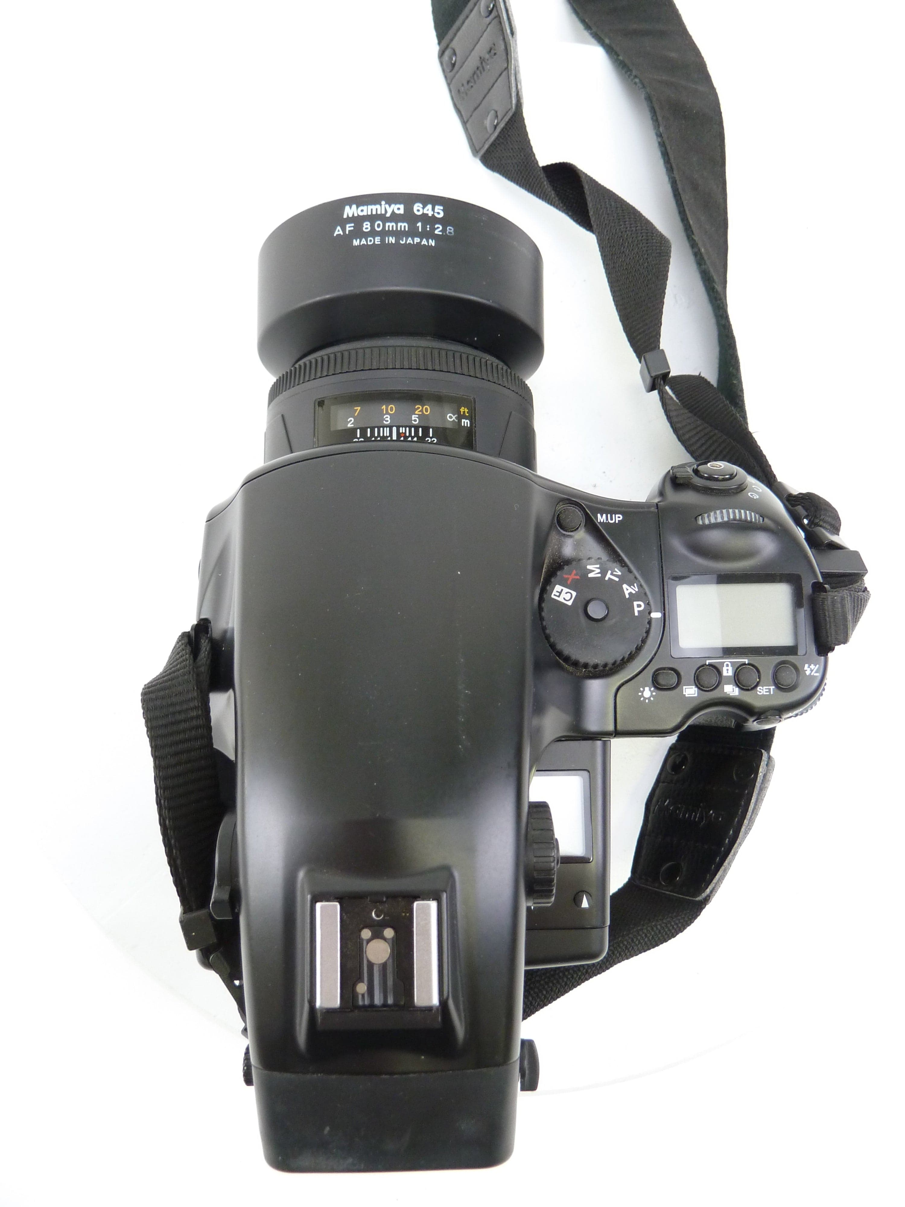 Mamiya 645 AFD II Complete Kit with 80MM f2.8 and 120/220 Film Back