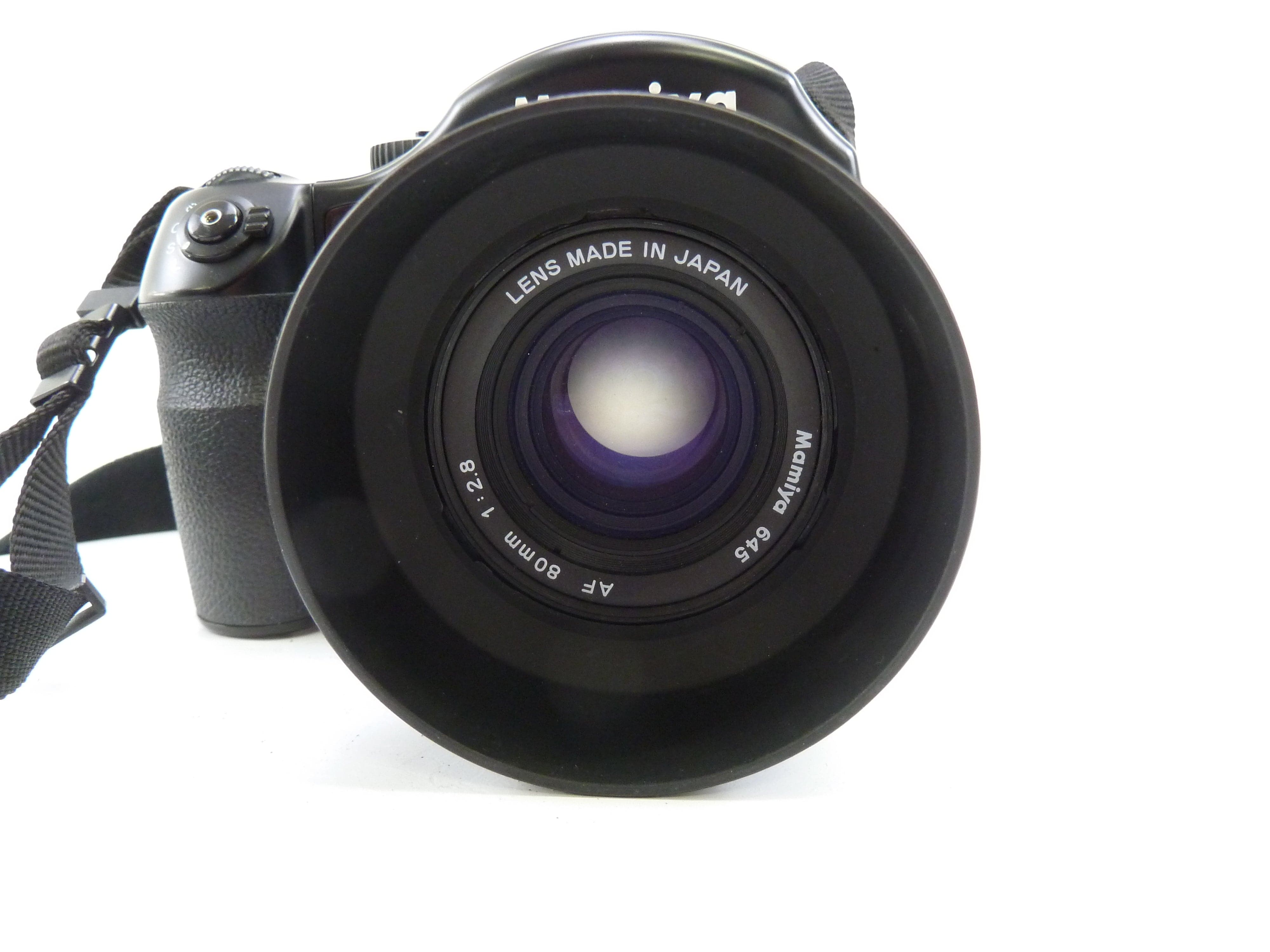 Mamiya 645 AFD II Complete Kit with 80MM f2.8 and 120/220 Film Back