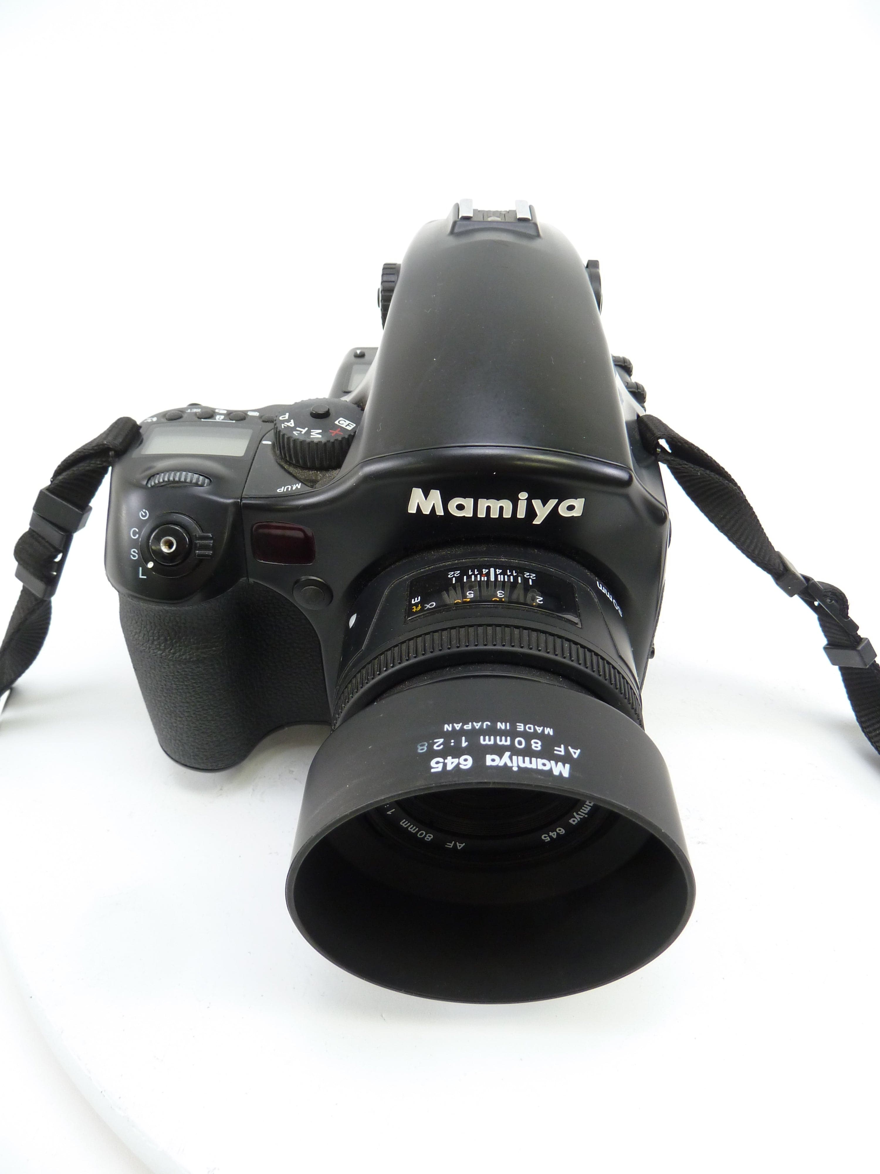 Mamiya 645 AFD II Complete Kit with 80MM f2.8 and 120/220 Film Back