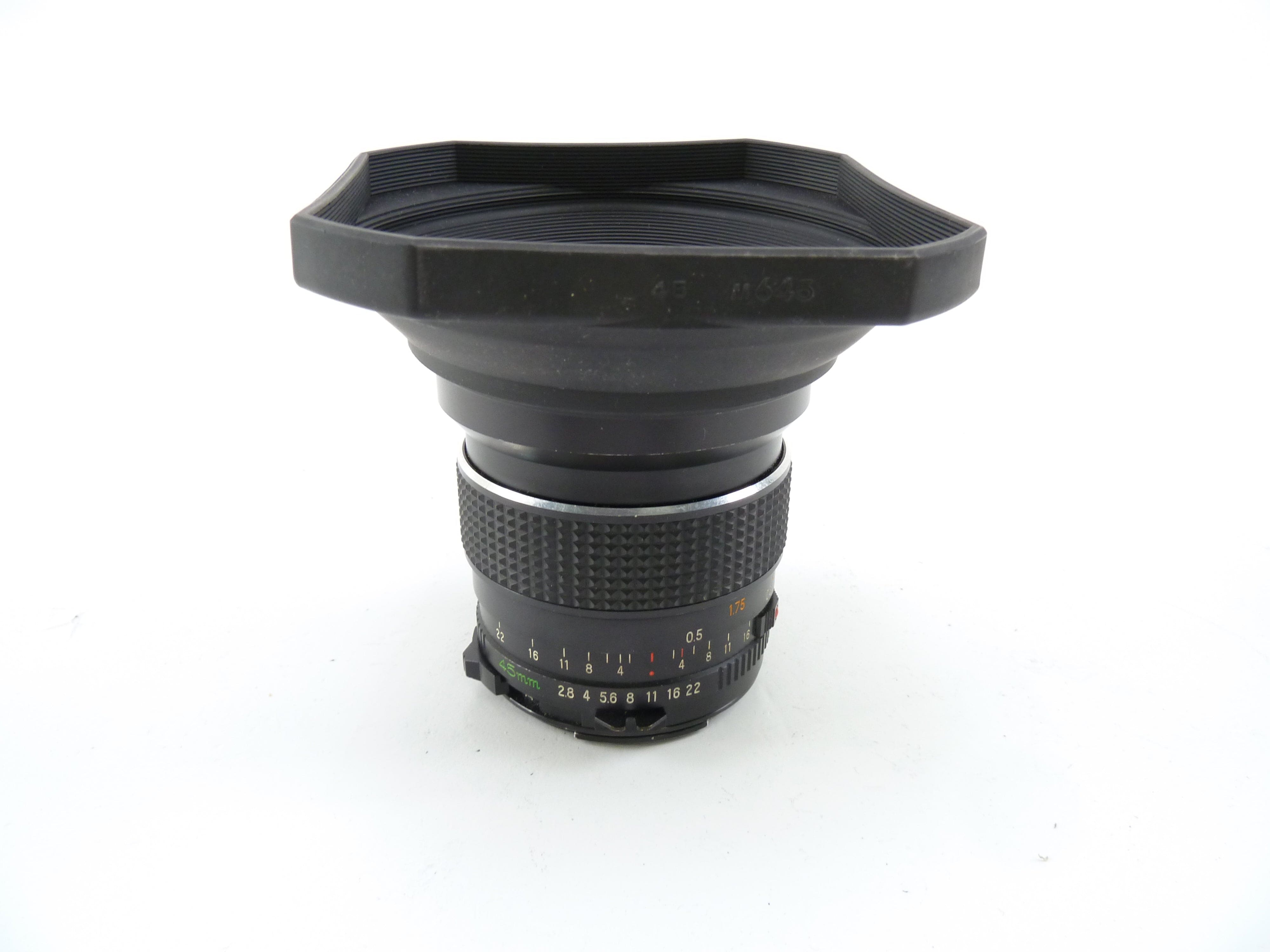 Mamiya 645 Pro 45MM f2.8 C Wide Angle Lens