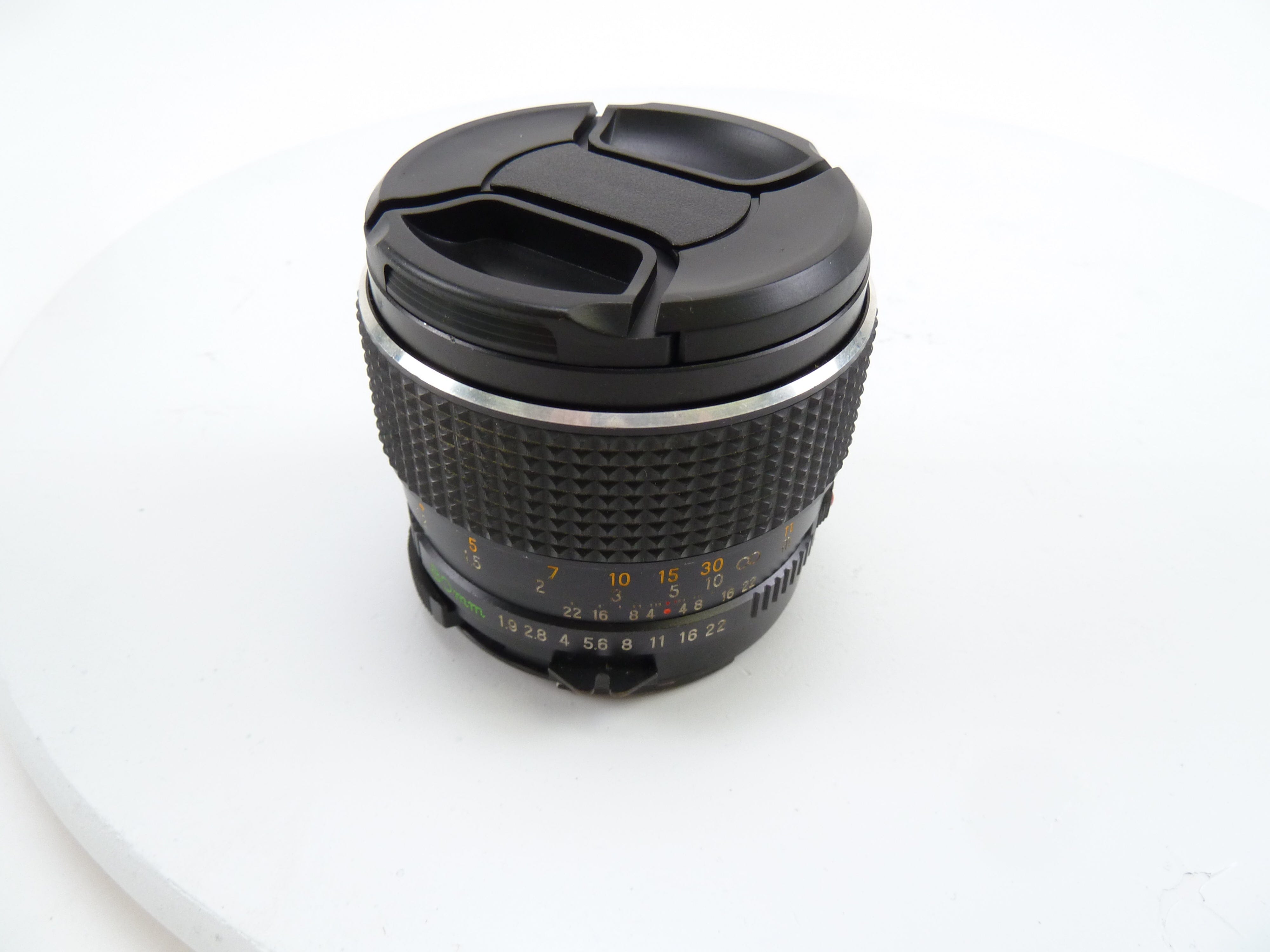 Mamiya 645 Pro 80MM F1.9 C Lens with Skuffs on Front Element