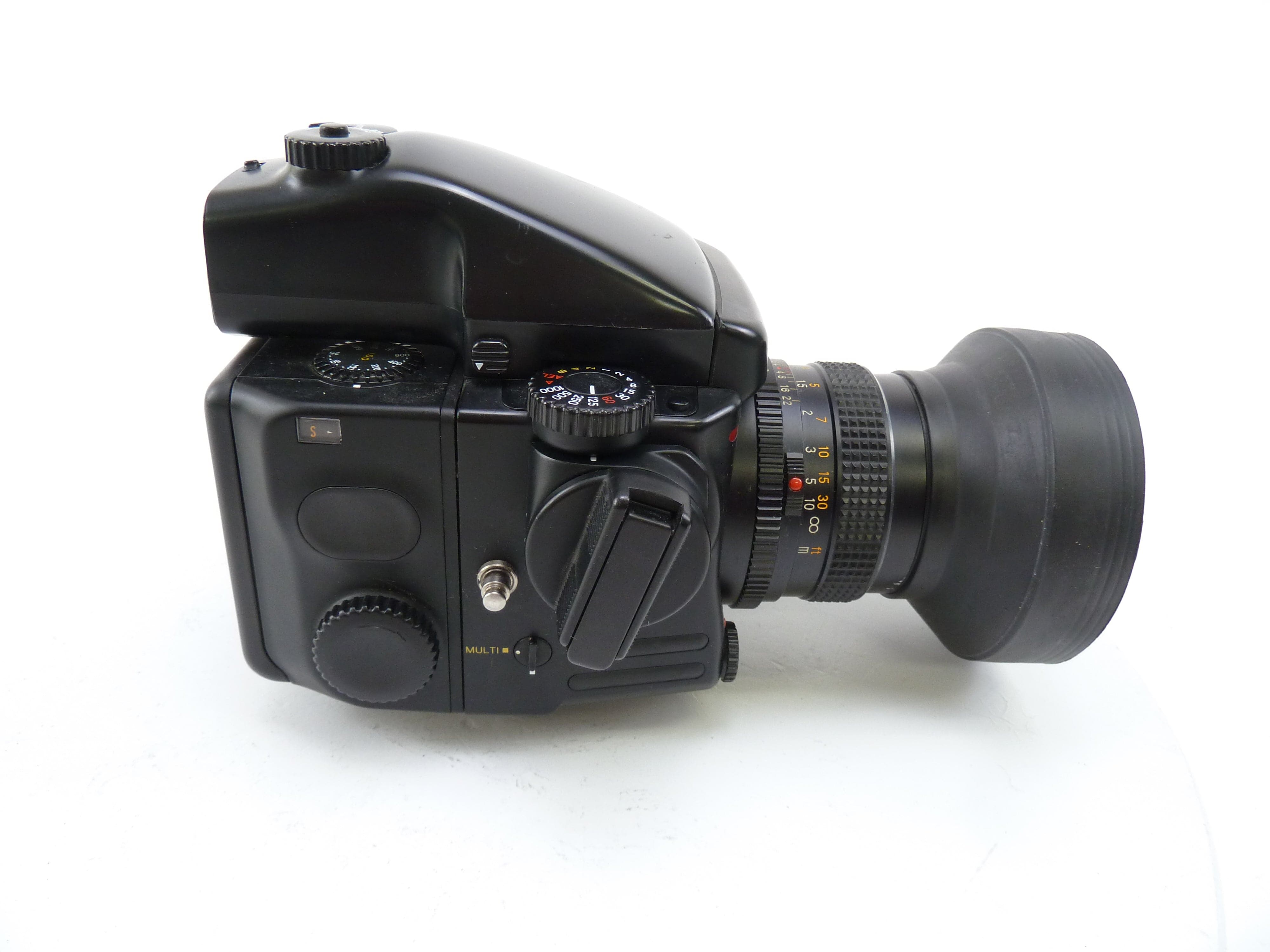 Mamiya 645 Pro Complete Outfit with AE Prism Finder, 80MM f2.8 C Lens, and 120 Back