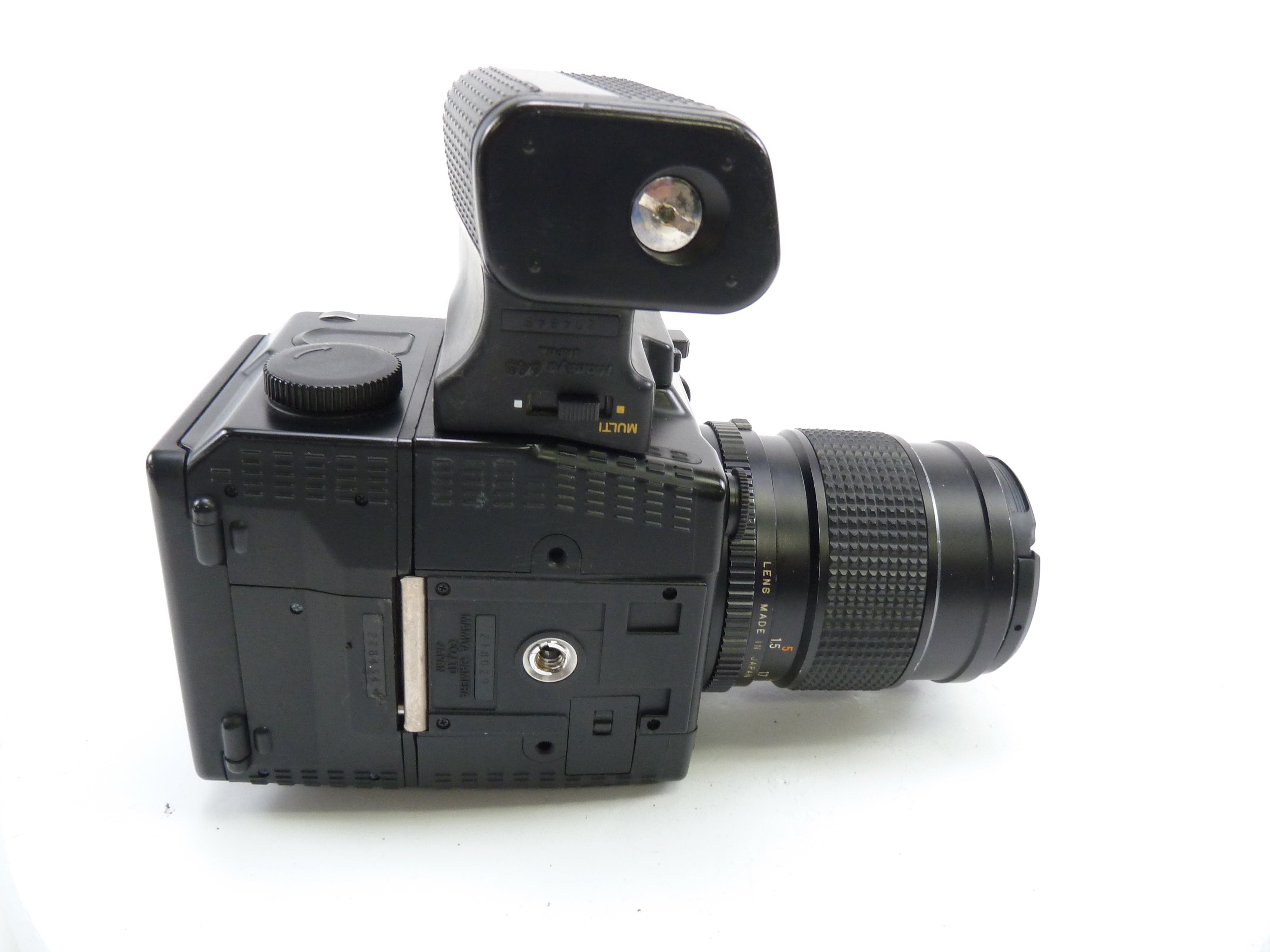 Mamiya 645 Super Kit with Prism Finder, Motor Drive, 120 Back, & 150MM f3.5 C Lens