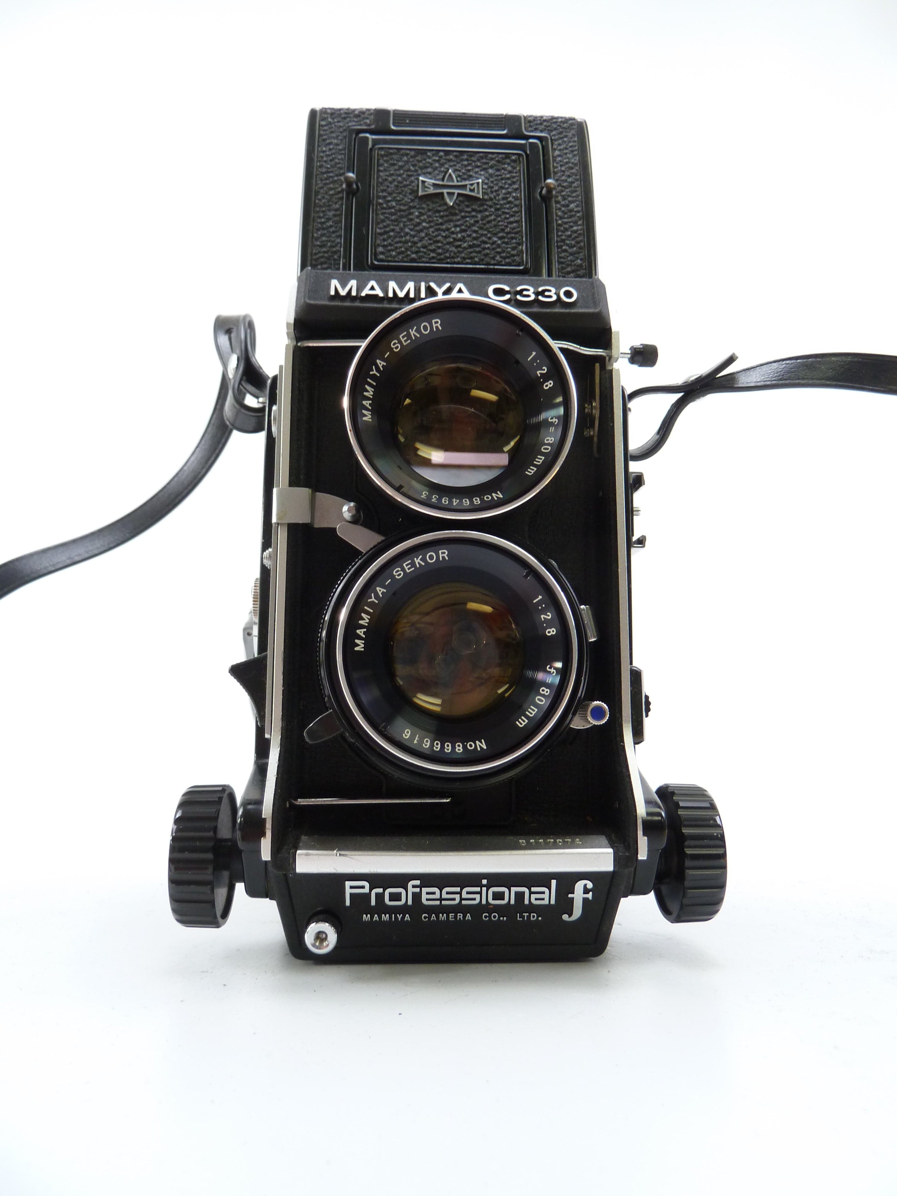 Mamiya C330F Camera Outfit with 80MM F2.8 Blue Dot Lens