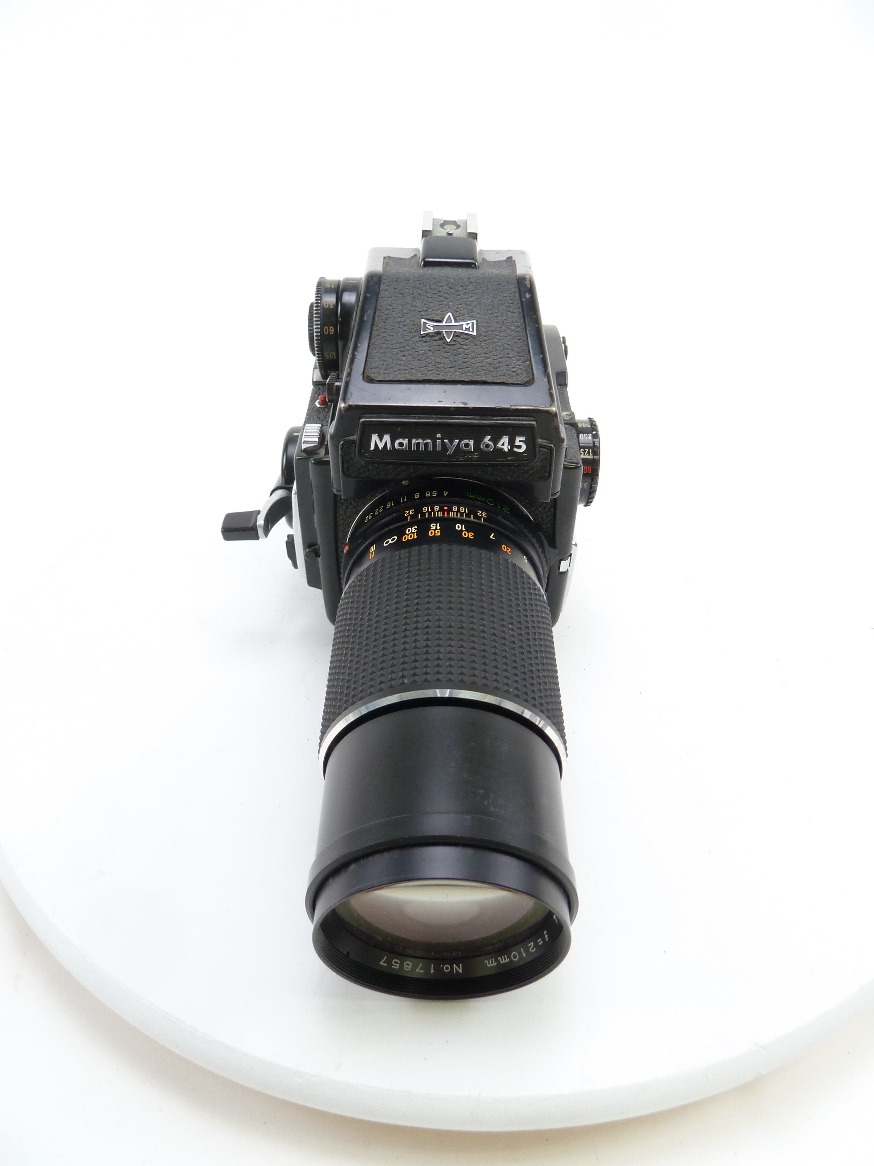 Mamiya M645 1000S Kit with Prism Finder and 210MM f4 C Lens
