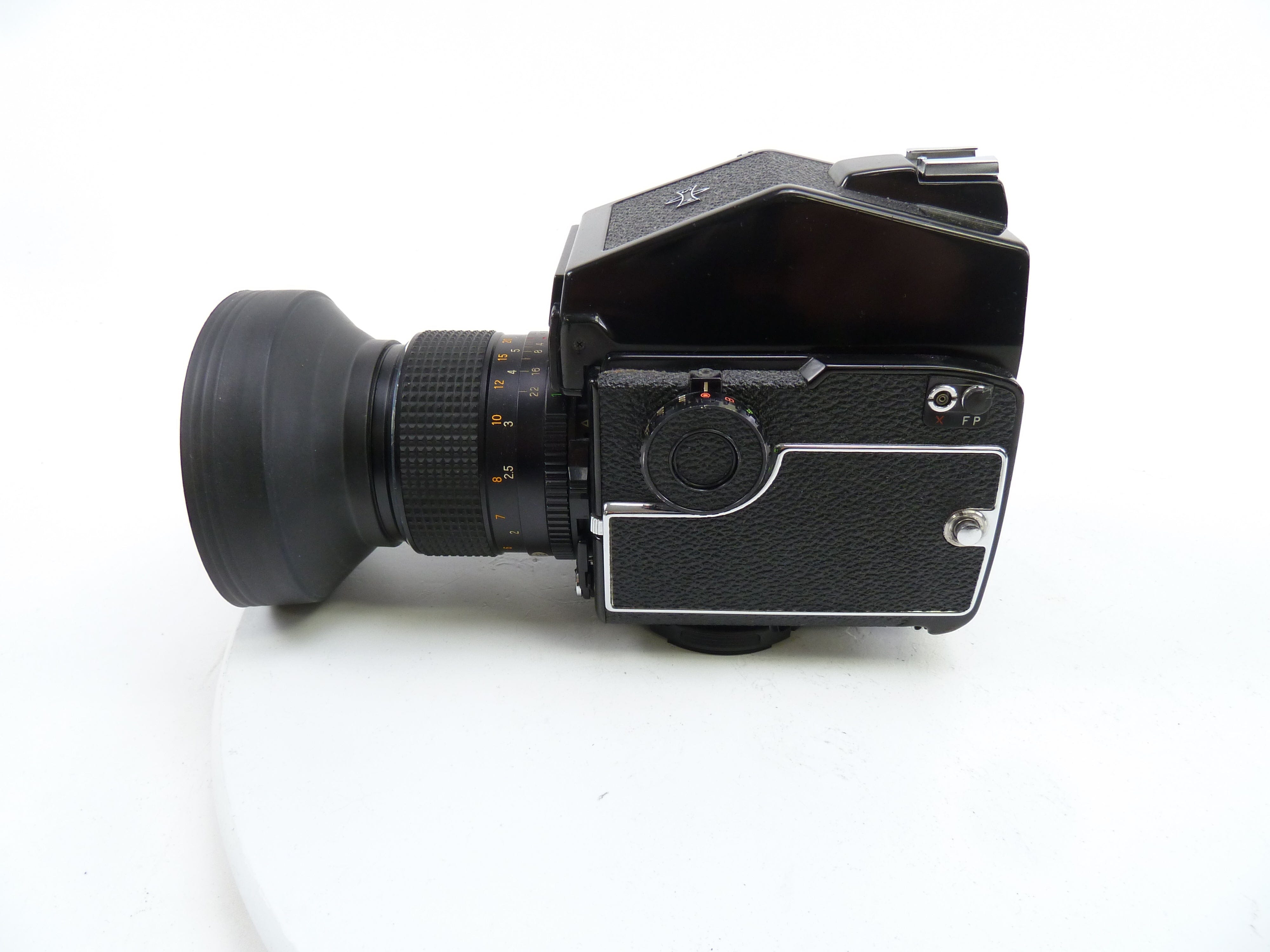 Mamiya M645 1000S Outfit with PD Meter Prism and 110MM f2.8 C Lens