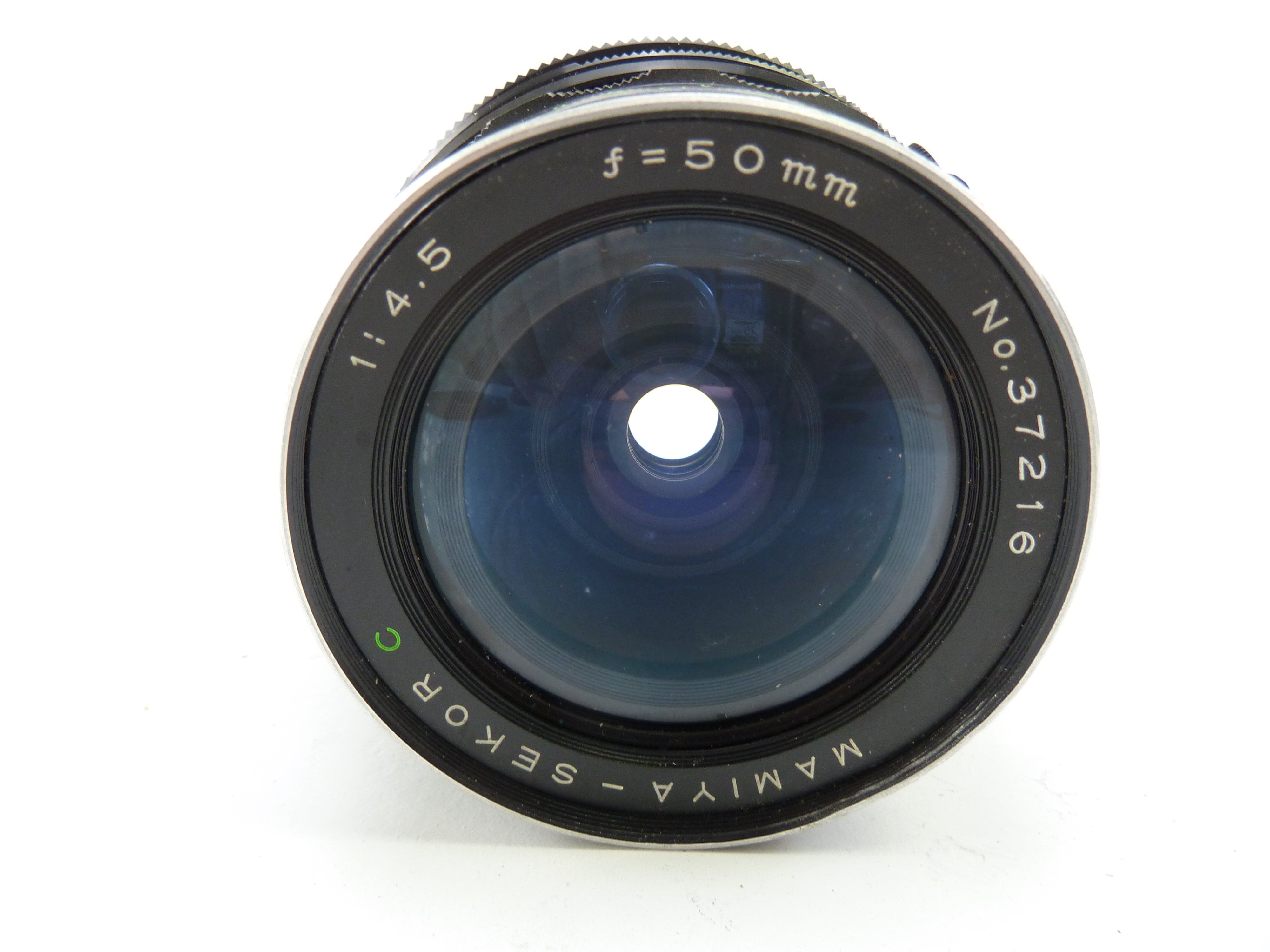 Mamiya RB 50MM F4.5 C Ultra Wide Angle Lens