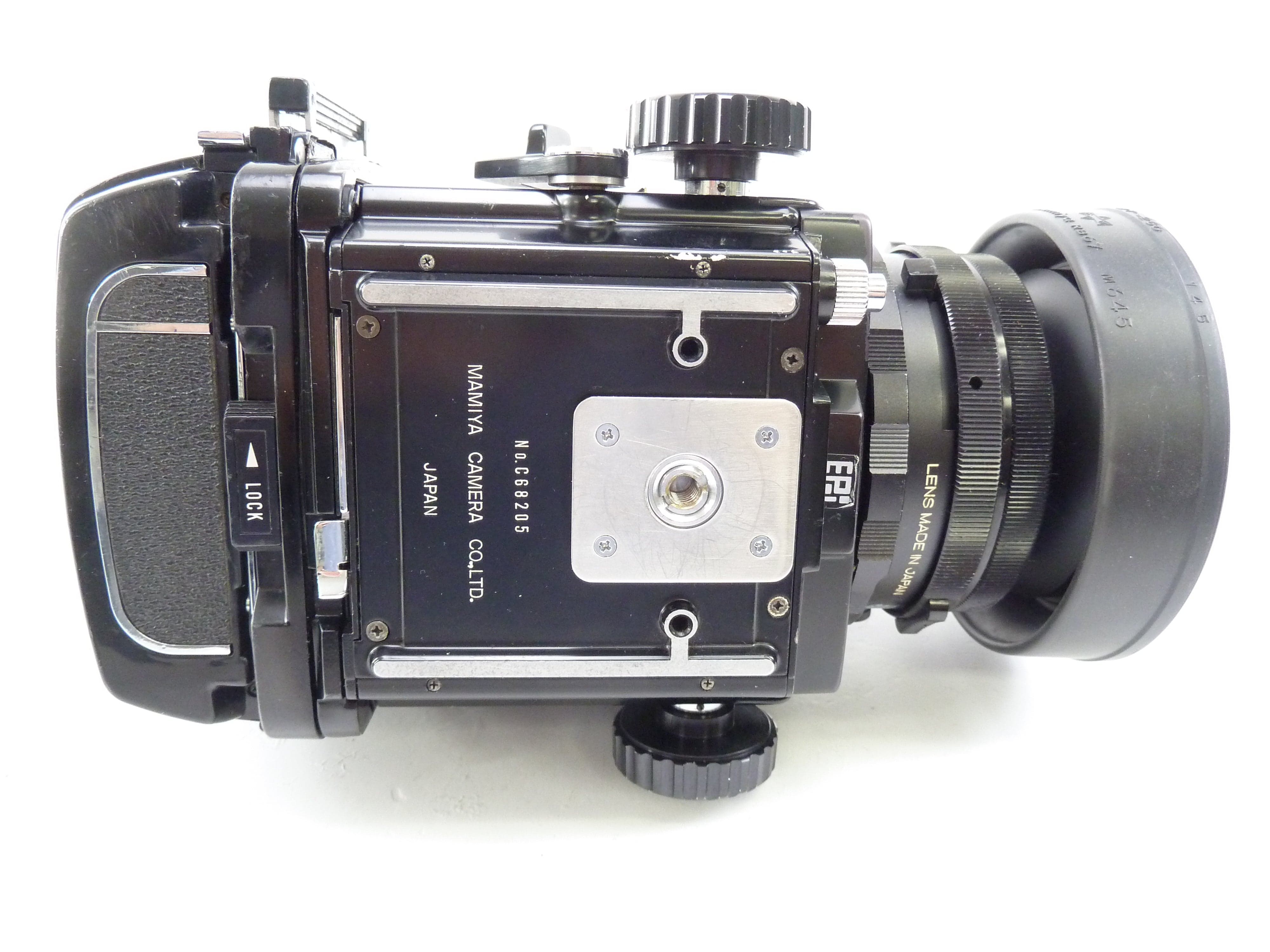 Mamiya RB67 Complete Kit with 127MM F3.8 Lens 120 Film Back, and WLF