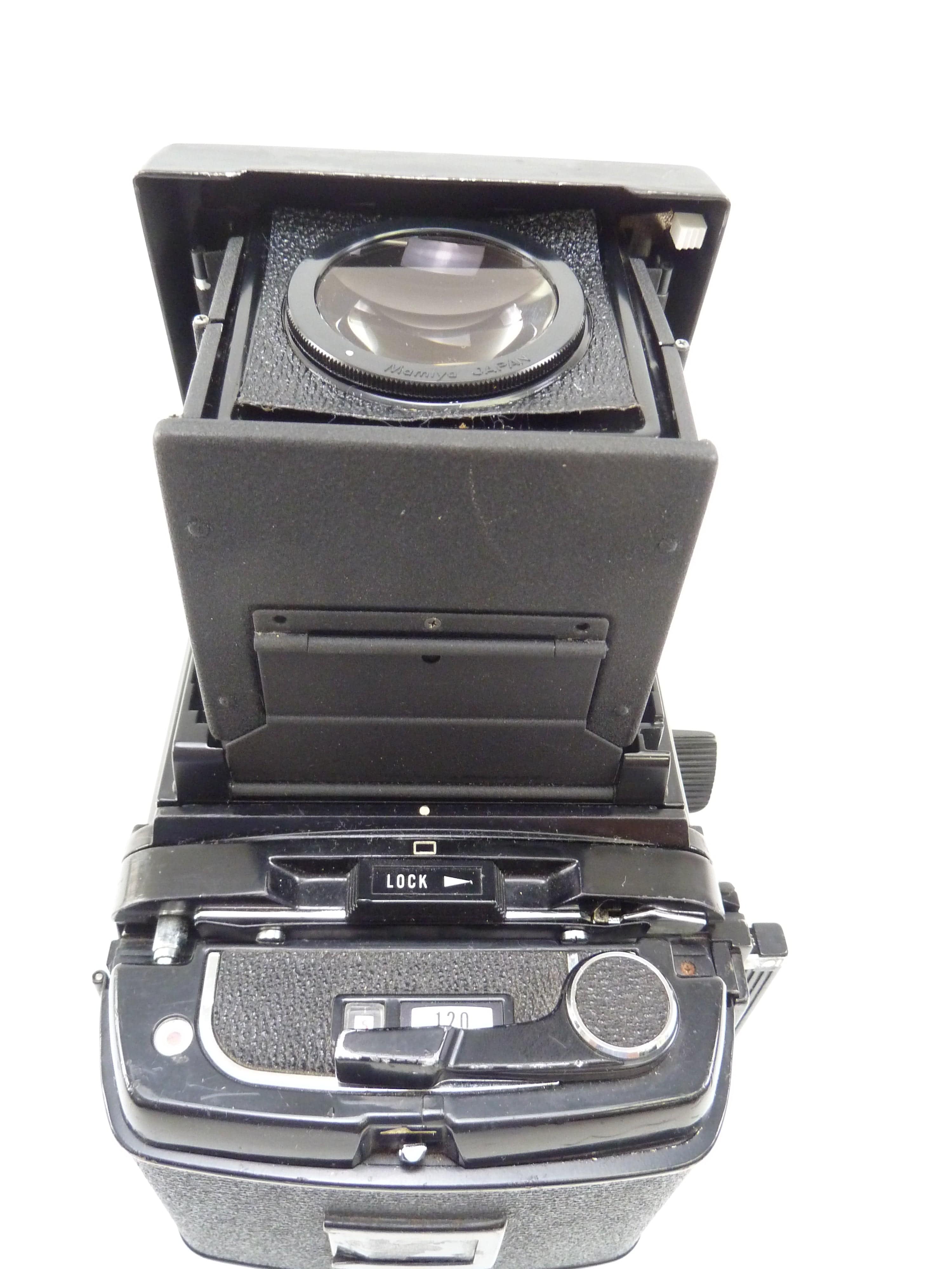 Mamiya RB67 Complete Kit with 127MM F3.8 Lens 120 Film Back, and WLF