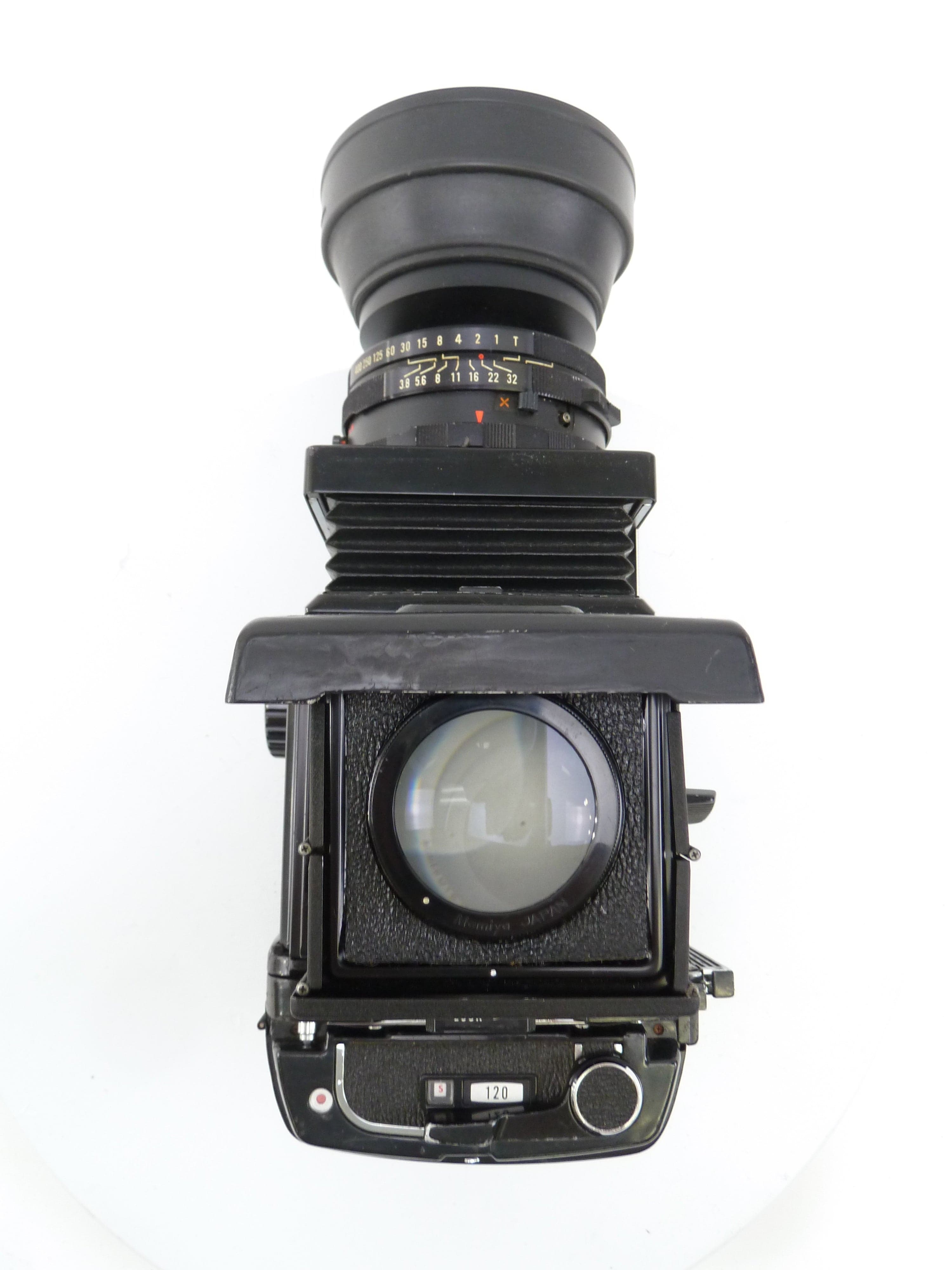 Mamiya RB67 Complete Kit with 127MM F3.8 Lens 120 Film Back, and WLF