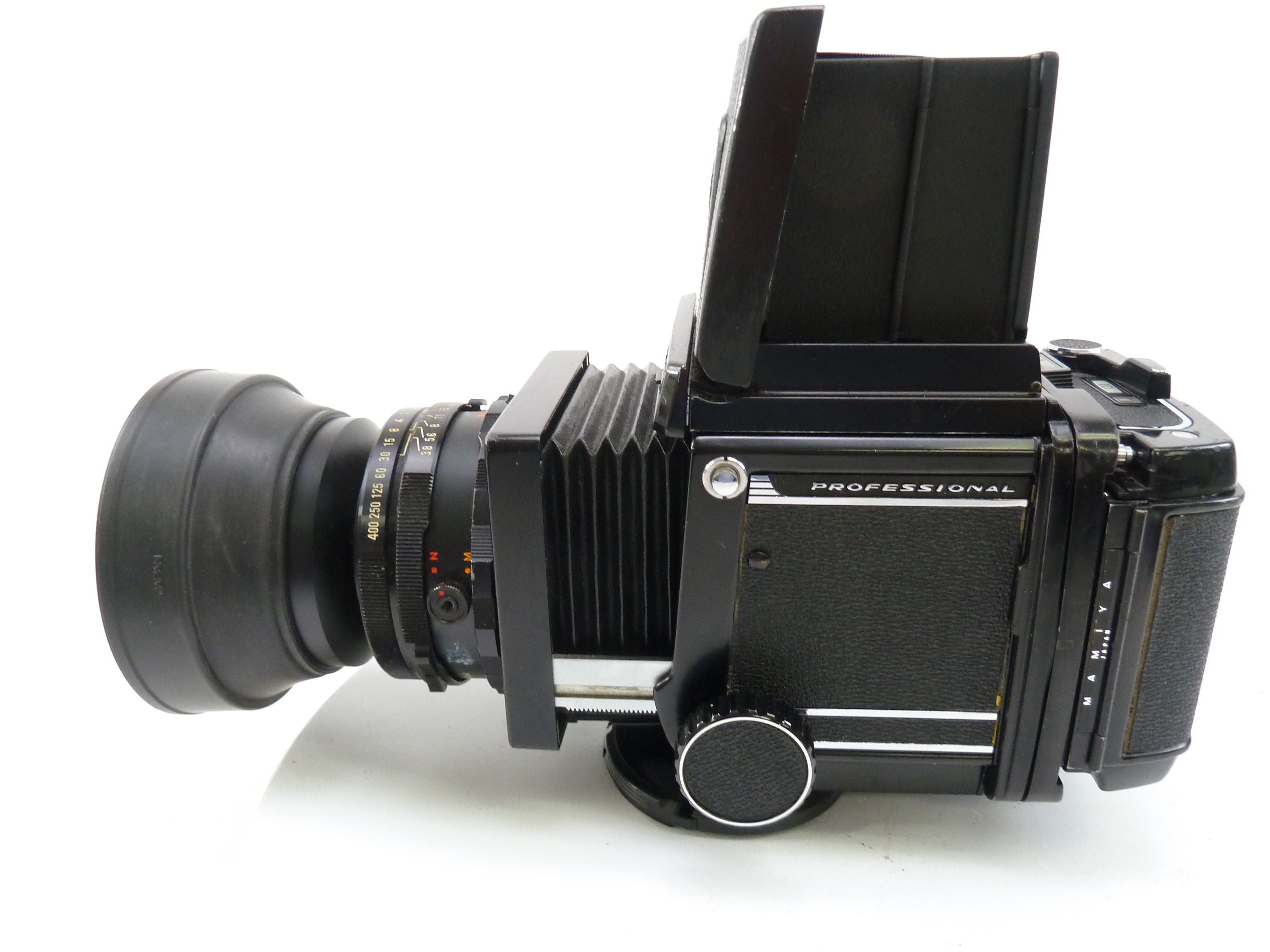 Mamiya RB67 Complete Kit with 127MM F3.8 Lens 120 Film Back, and WLF