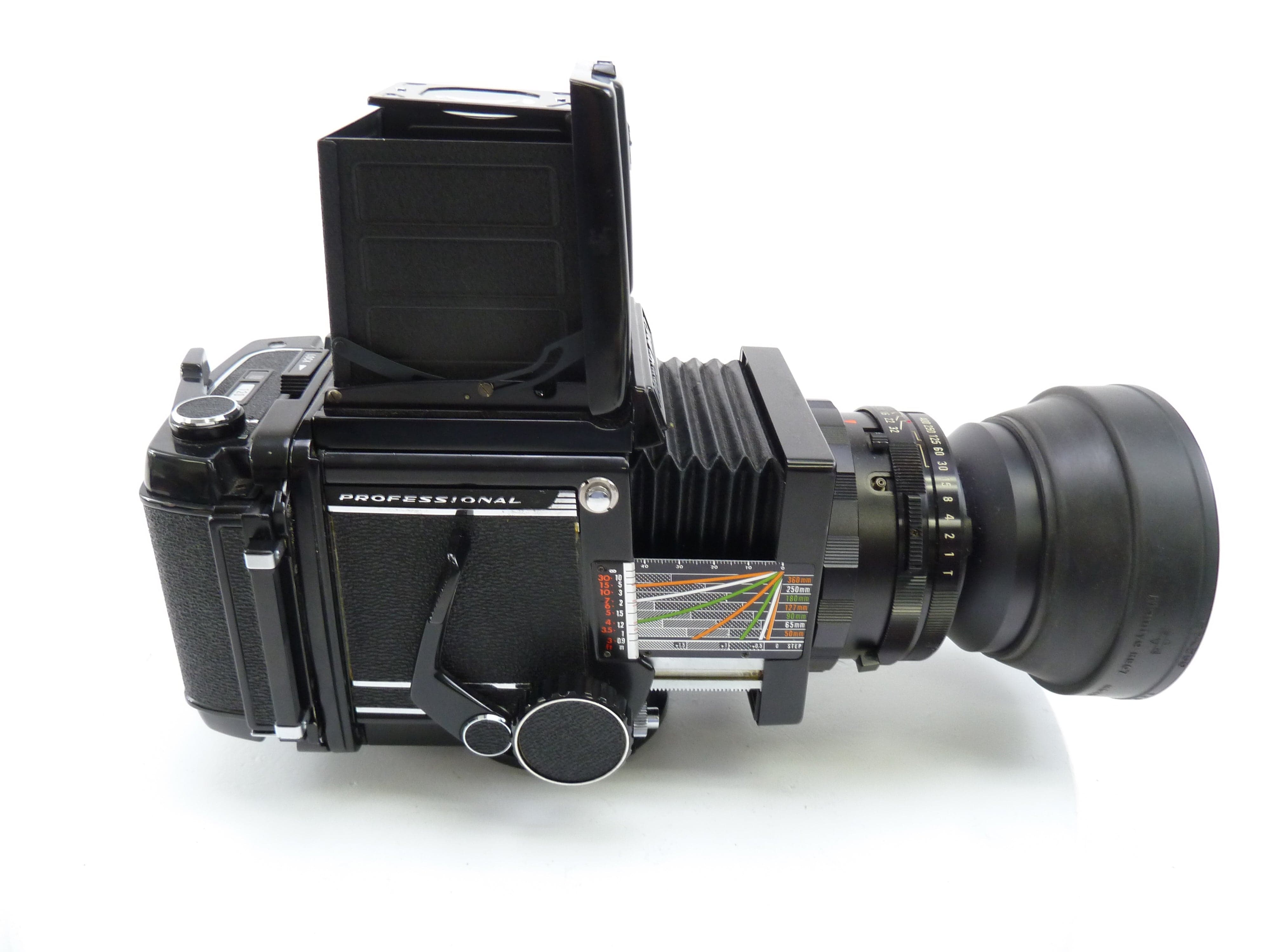 Mamiya RB67 Complete Kit with 90MM F3.8 Lens, 120 Film Back, and WLF