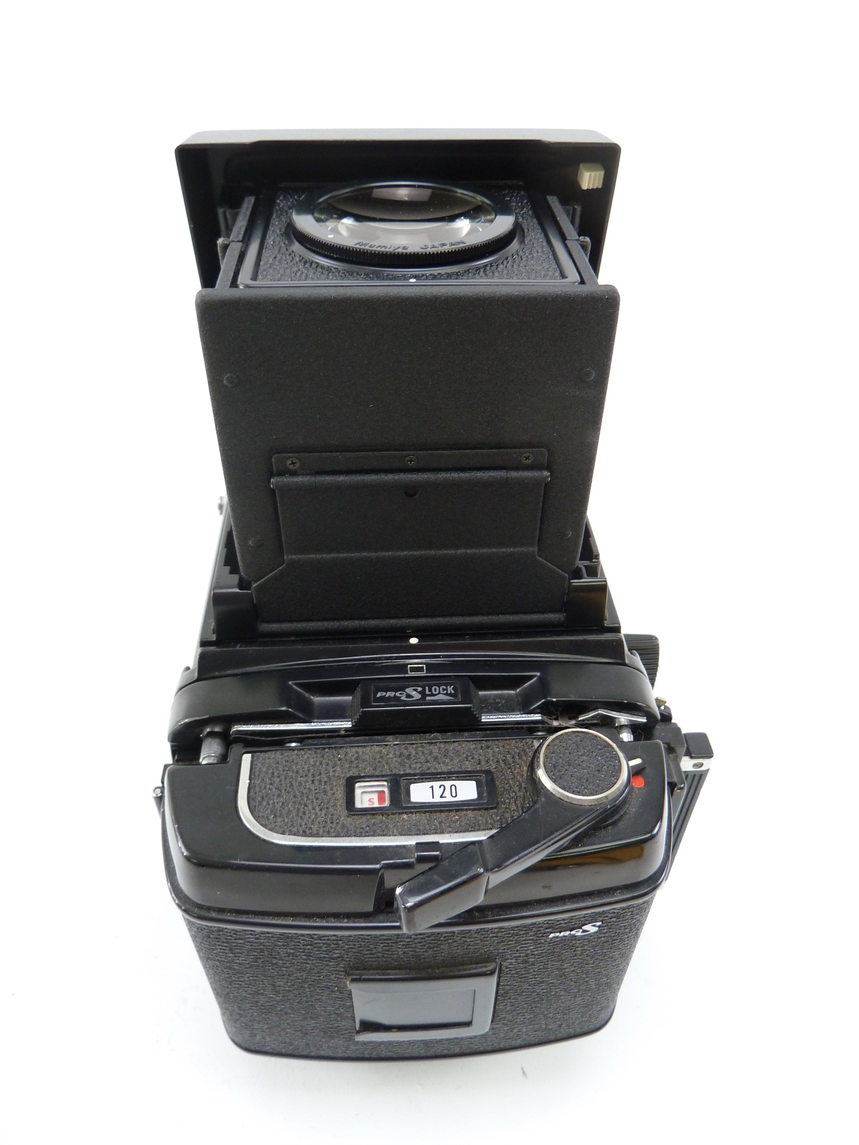Mamiya RB67 Pro S Camera Outfit with 127MM f3.8 Lens, Pro S 120 Back, and WLF