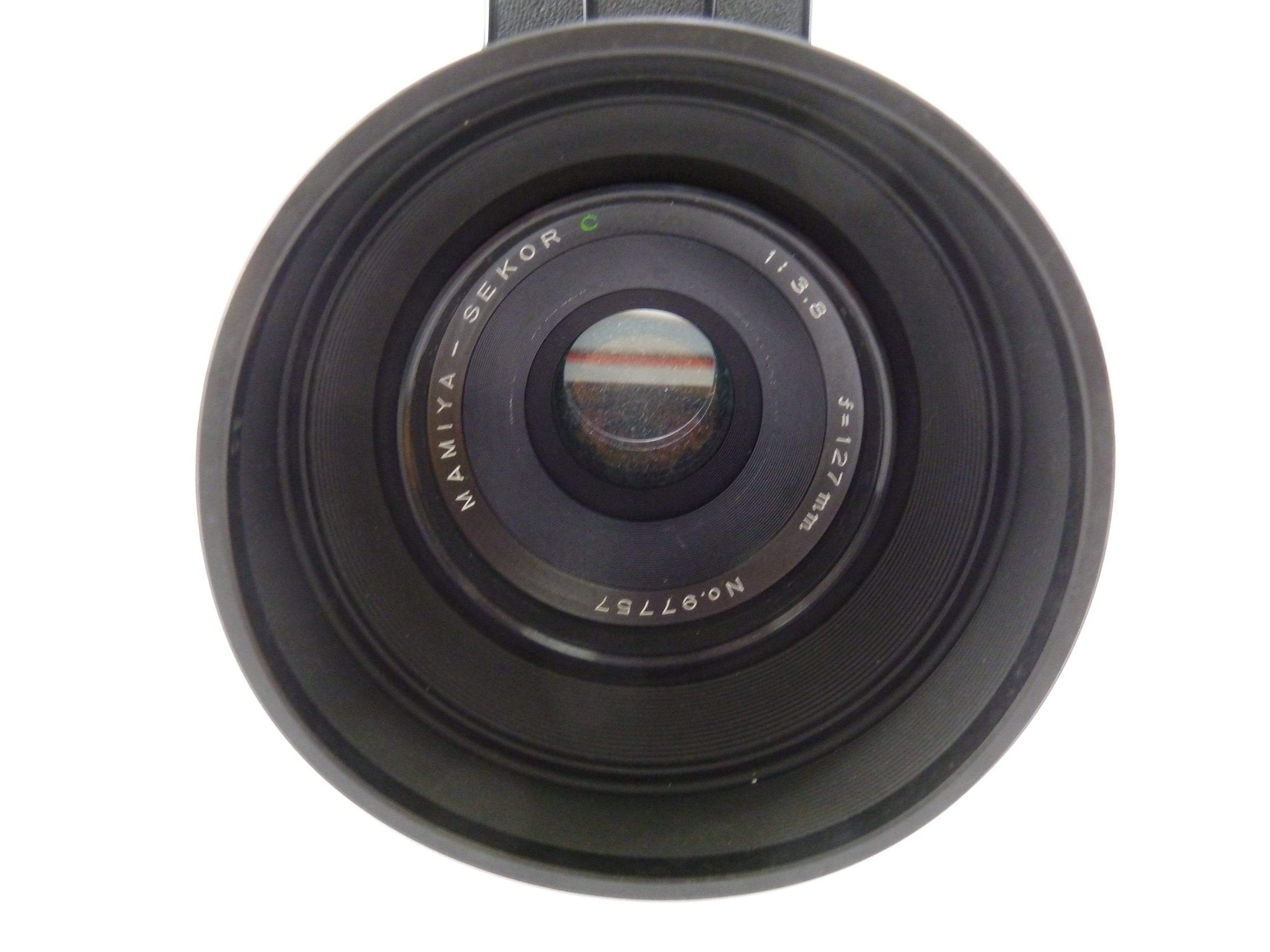 Mamiya RB67 Pro S Camera Outfit with 127MM f3.8 Lens, Pro S 120 Back, and WLF