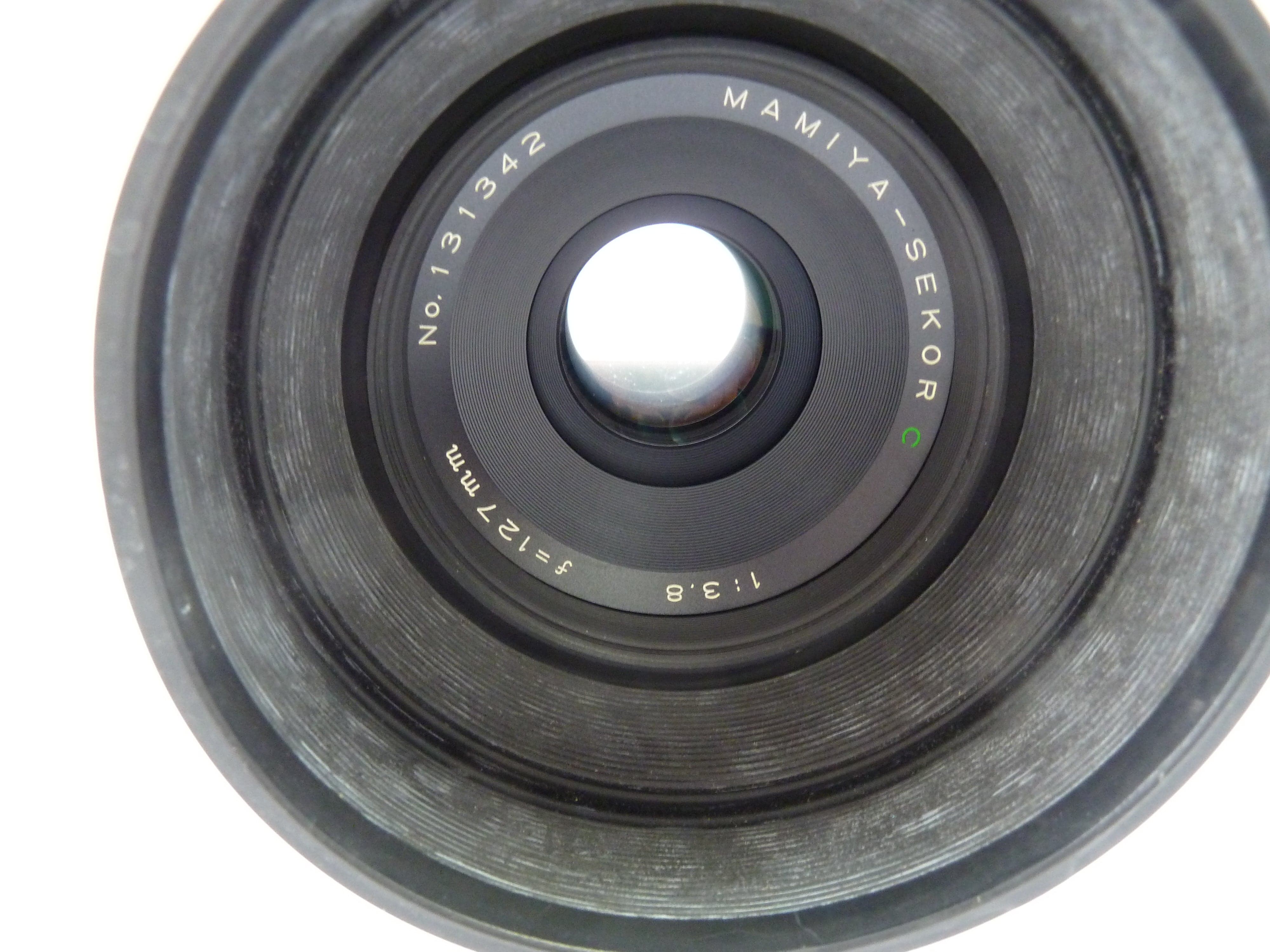 Mamiya RB67 Pro S Outfit with 127MM F3.8 C Lens, Pro S 120 Film Back, and WLF