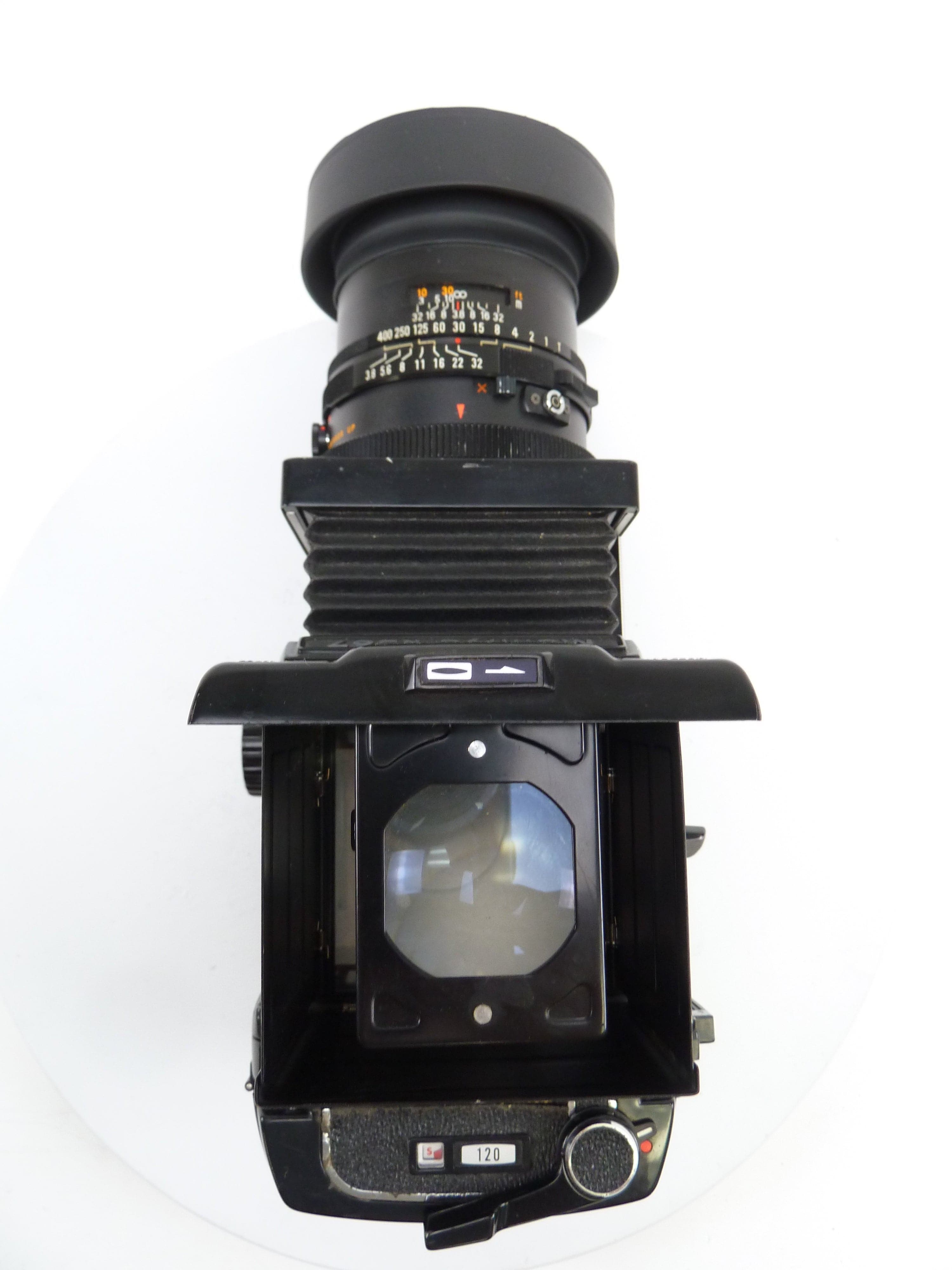 Mamiya RB67 Pro S Outfit with 90MM f3.8 C Lens, Pro S 120 Back, and WLF