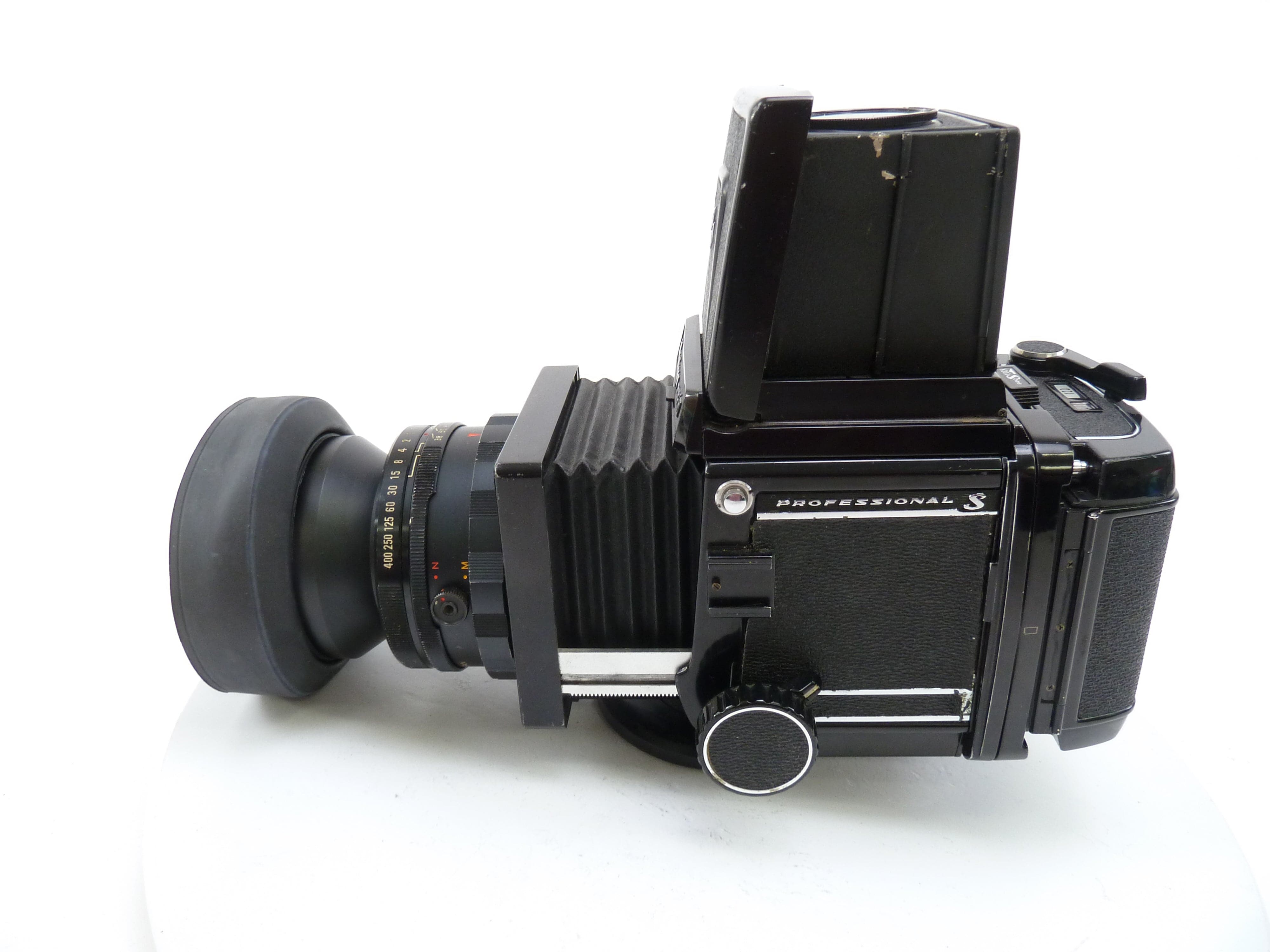Mamiya RB67 Pro S Outfit with 90MM f3.8 Lens, Pro S 120 Film Back, and Waist Level Finder
