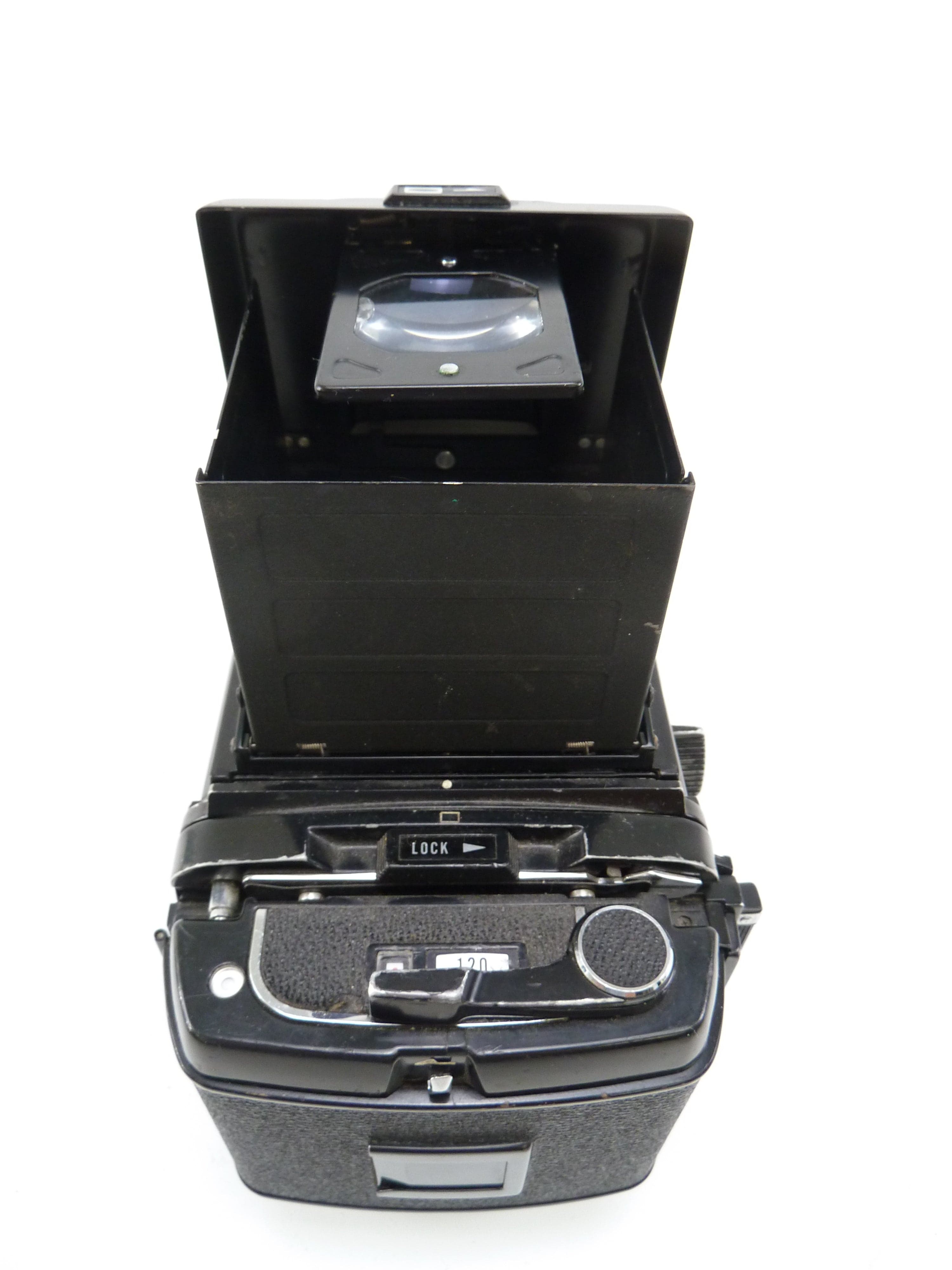 Mamiya RB67 with 127MM f3.8 Lens, Pro 120 Back, and Waist Level Finder