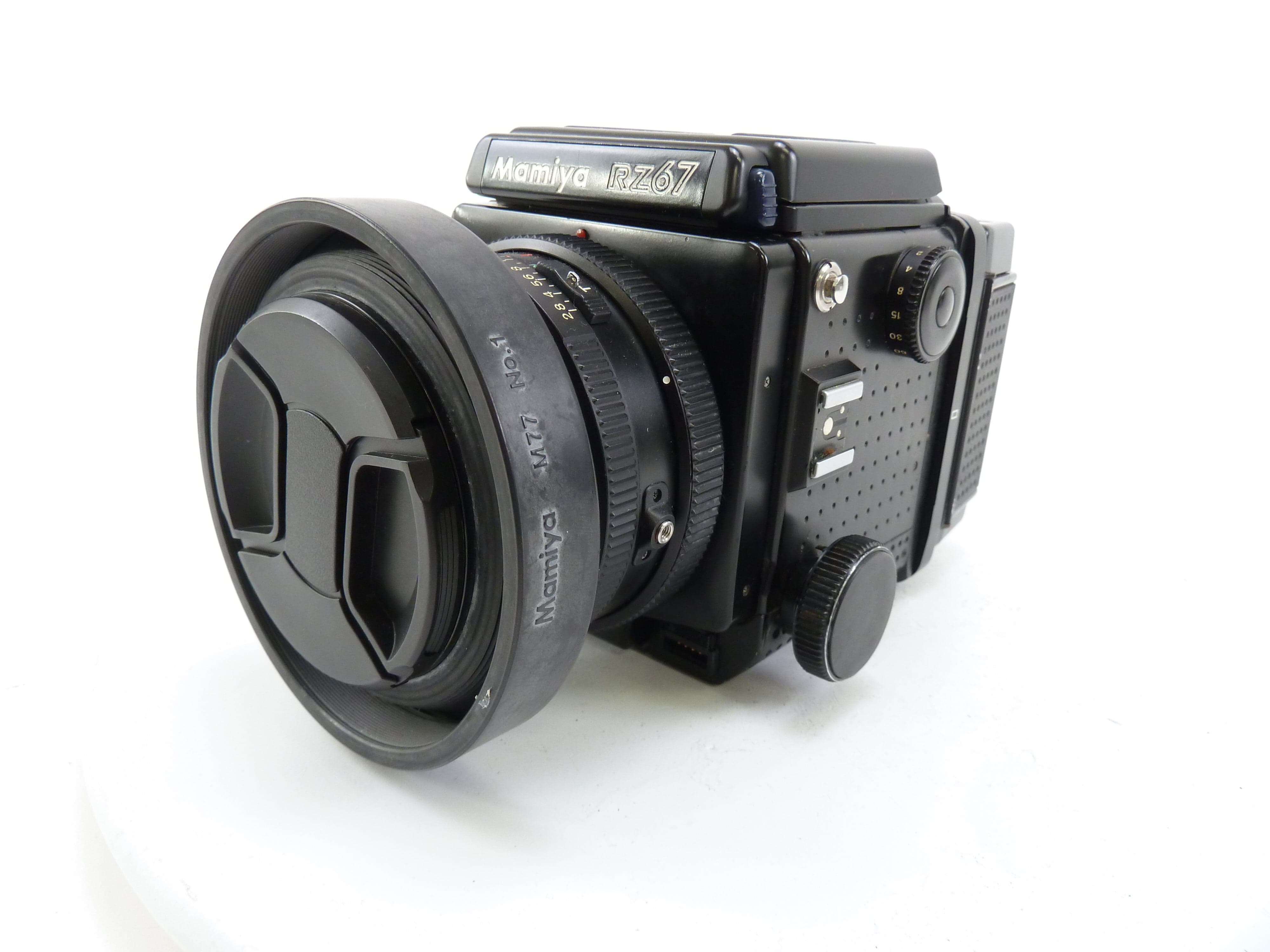 Mamiya RZ67 Outfit with 110MM f2.8 W Lens, Pro 120 Back, and Waist Level Finder