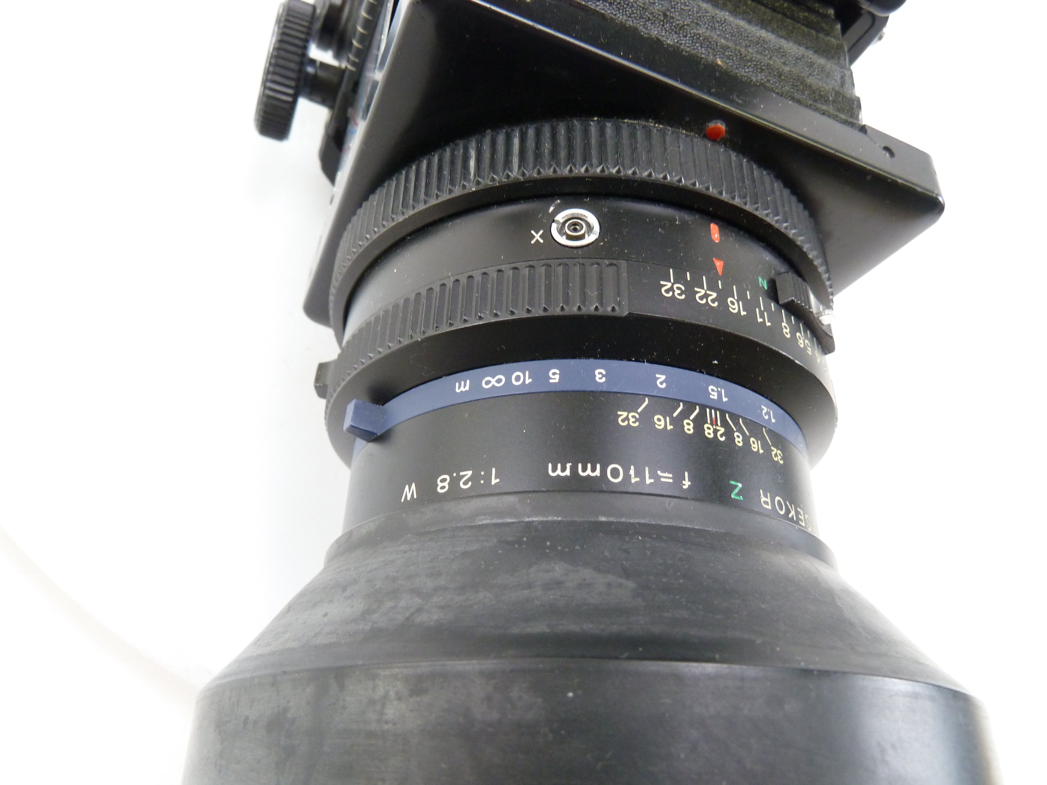 Mamiya RZ67 Outfit with 110MM f2.8 W Lens, Pro 120 Back, and Waist Level Finder