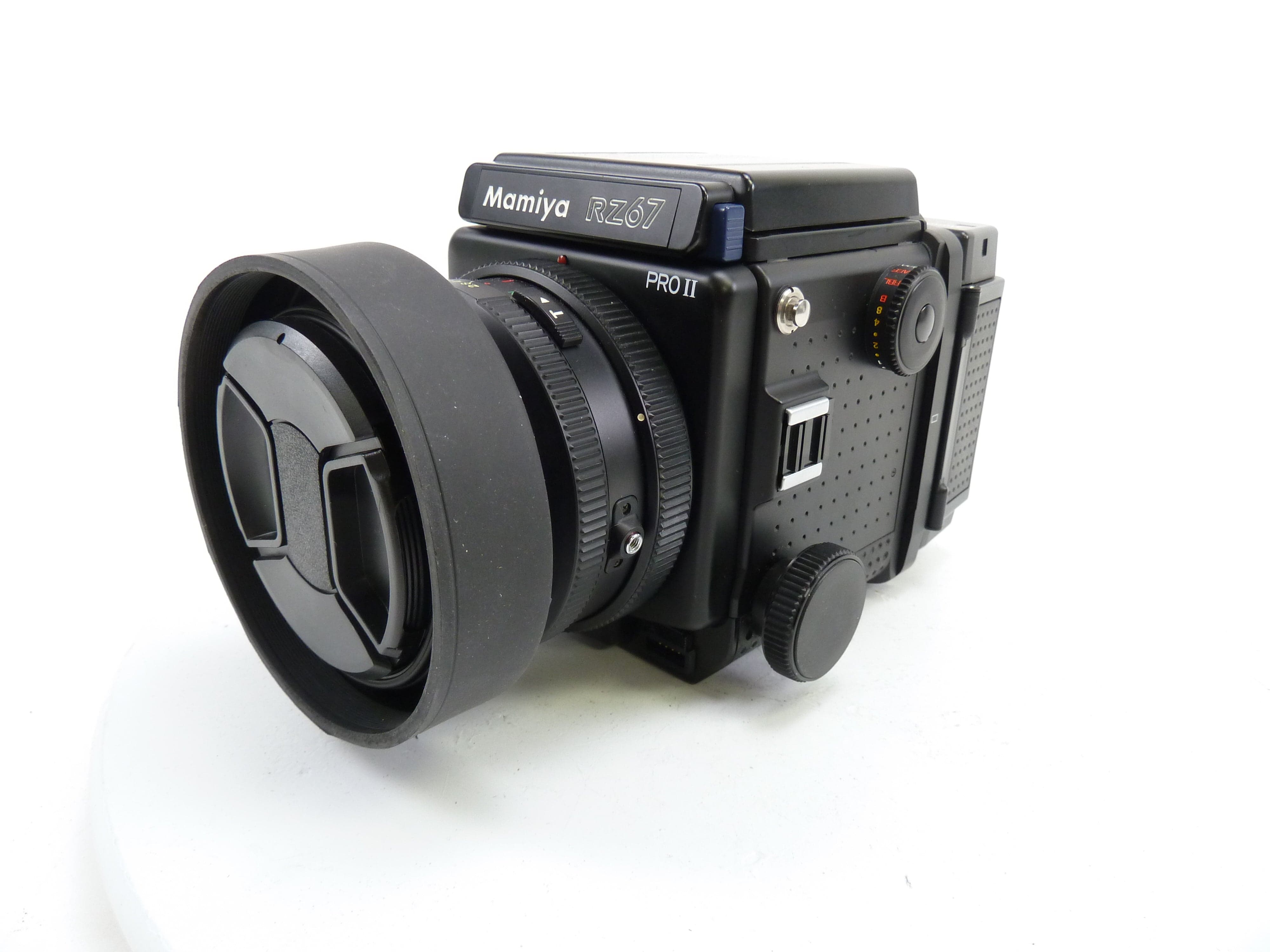 Mamiya RZ67 Pro II Kit with 110MM f2.8 Lens, Pro II 120 Back, and Waist Level Finder