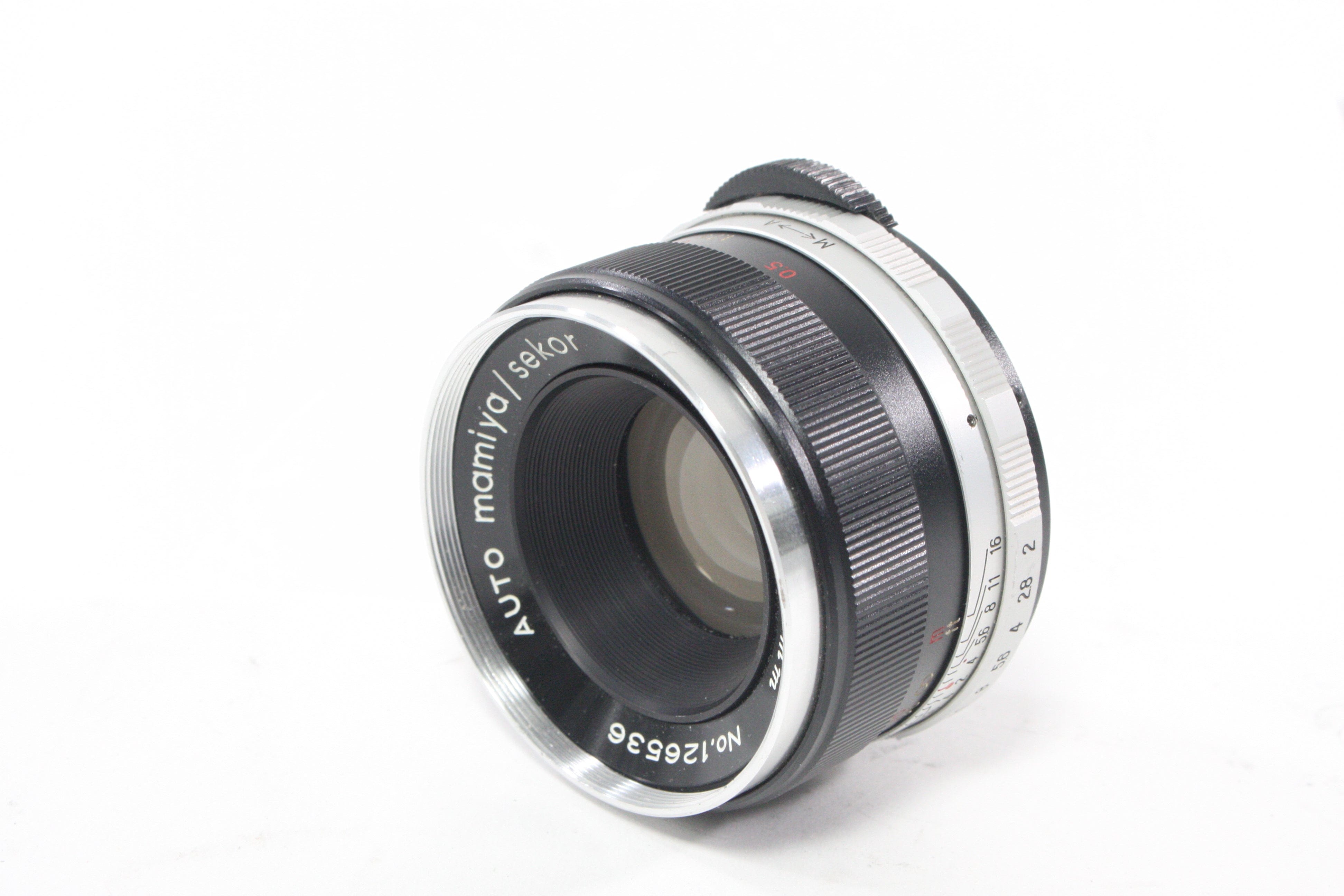 Mamiya Sekor 50mm f/2 Lens for M42 Mount