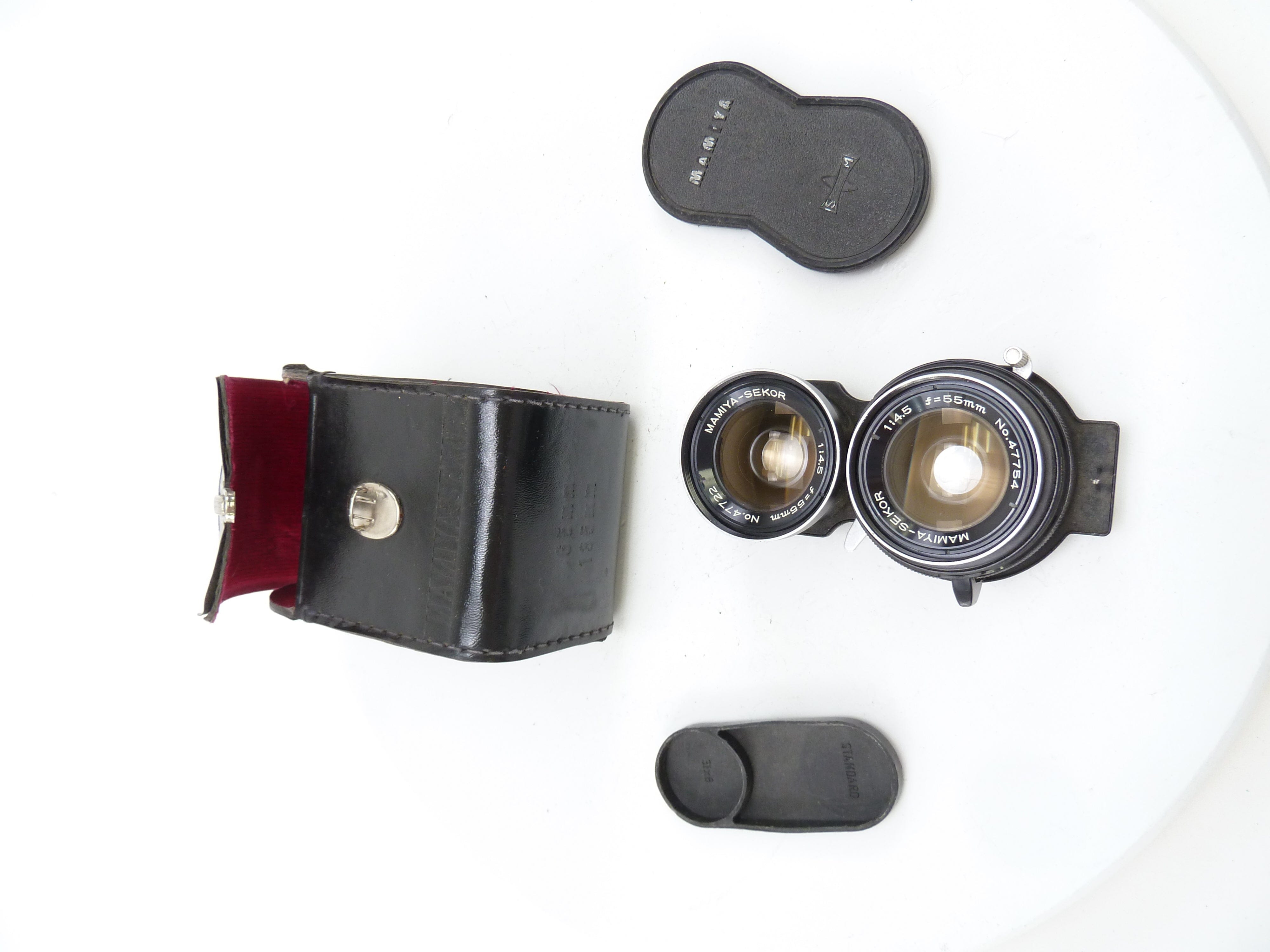 Mamiya Twin Lens Reflex 55MM f4.5 Wide Angle Lens