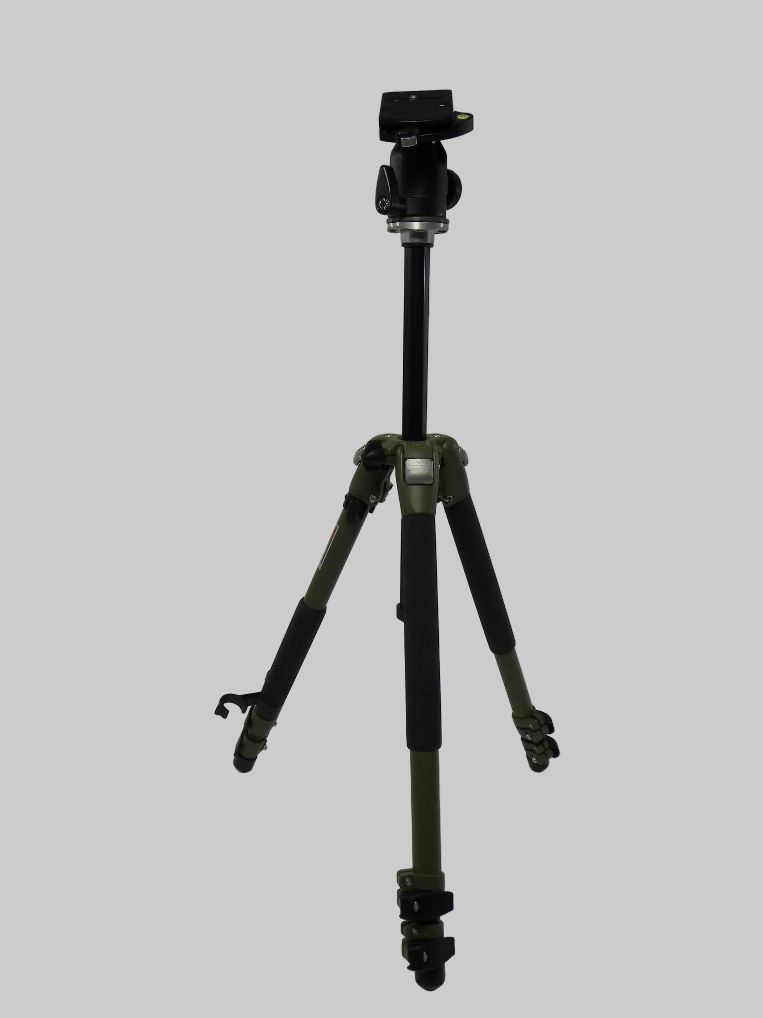 Manfrotto 190NAT3 Tripod w/Manfrotto 488RC4 Ball Head (Green)