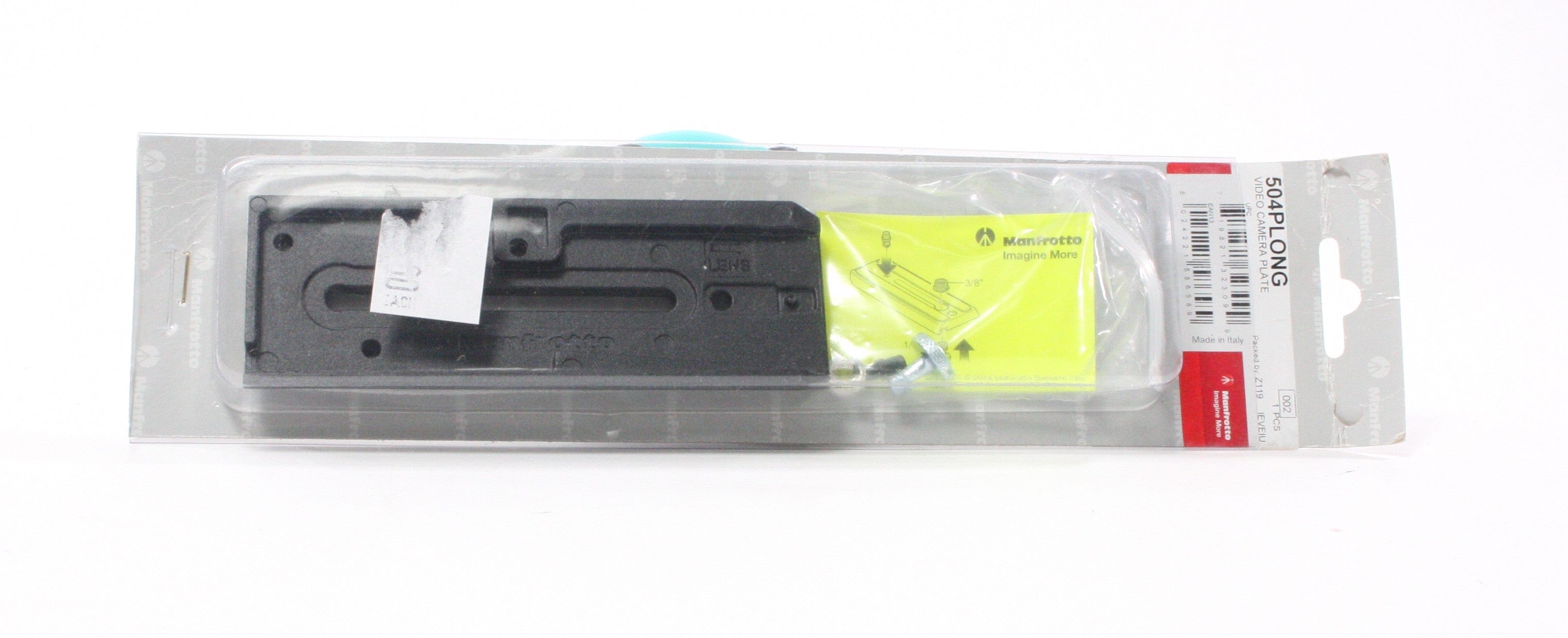 Manfrotto 504PLONG Video Camera Plate